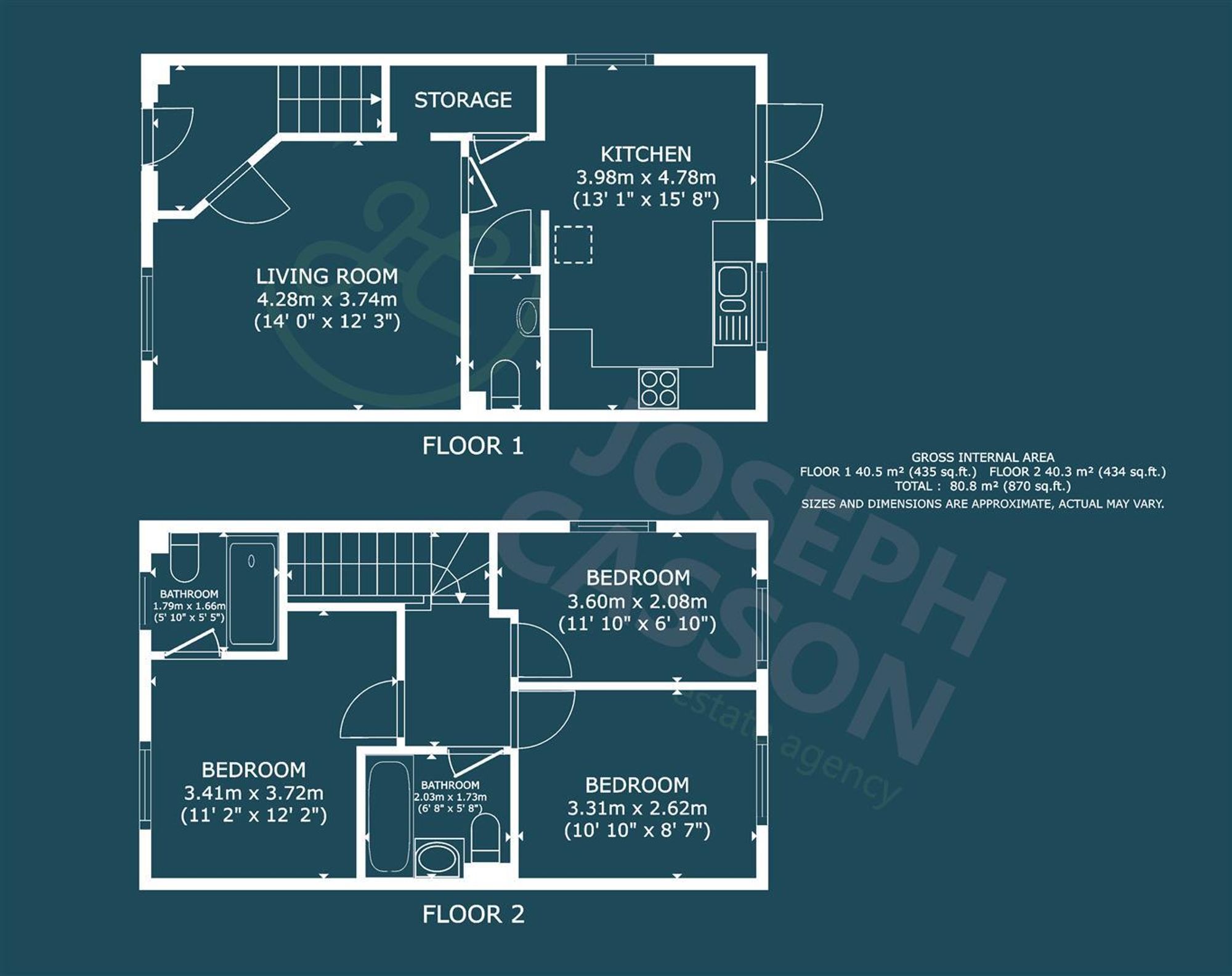 6, Topaz Drive, Bridgwater floorplan