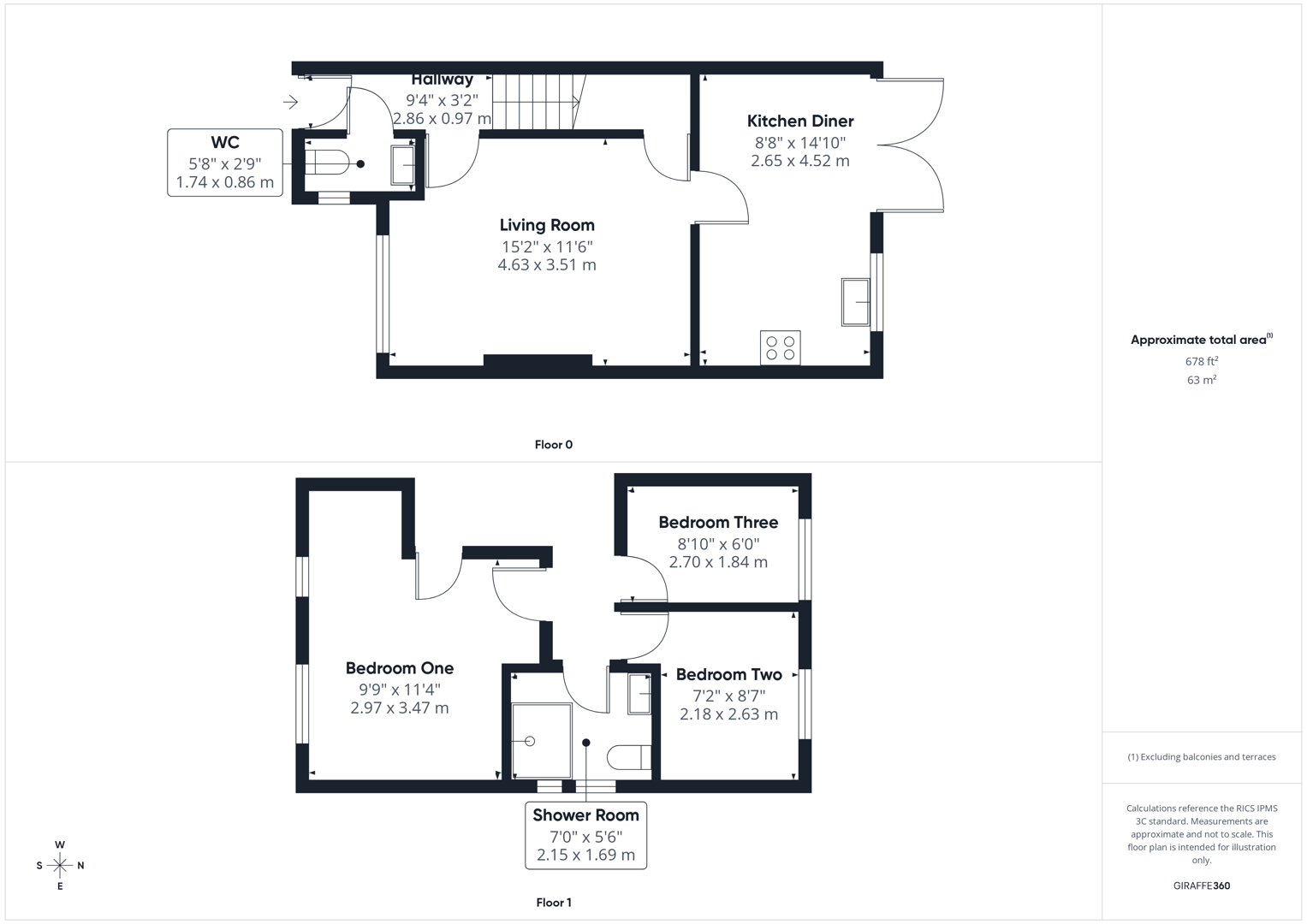 20, The Leys, Pontefract floorplan