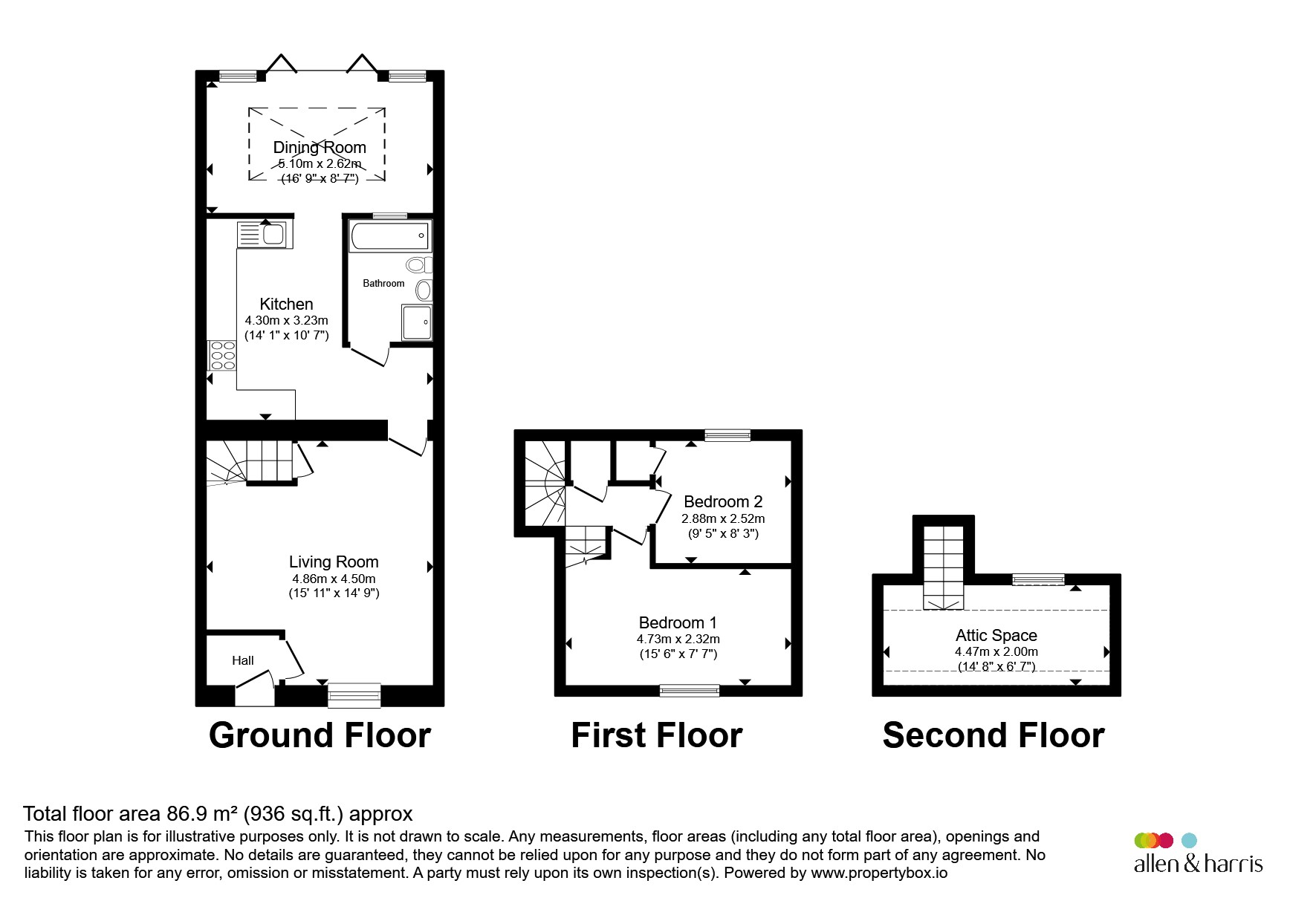 48, High Street, Swindon floorplan