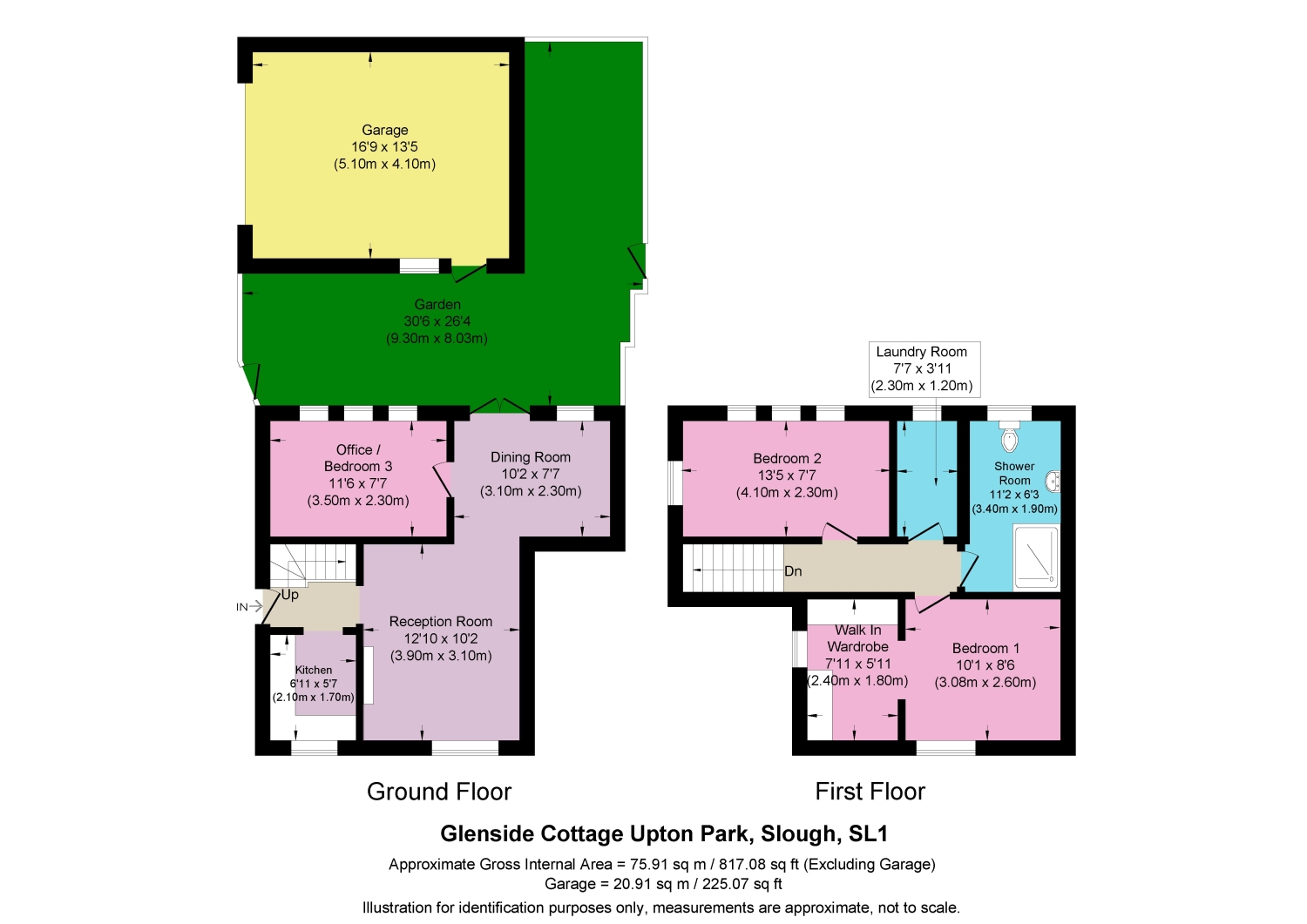 Glenside Cottage, Upton Park, Slough floorplan