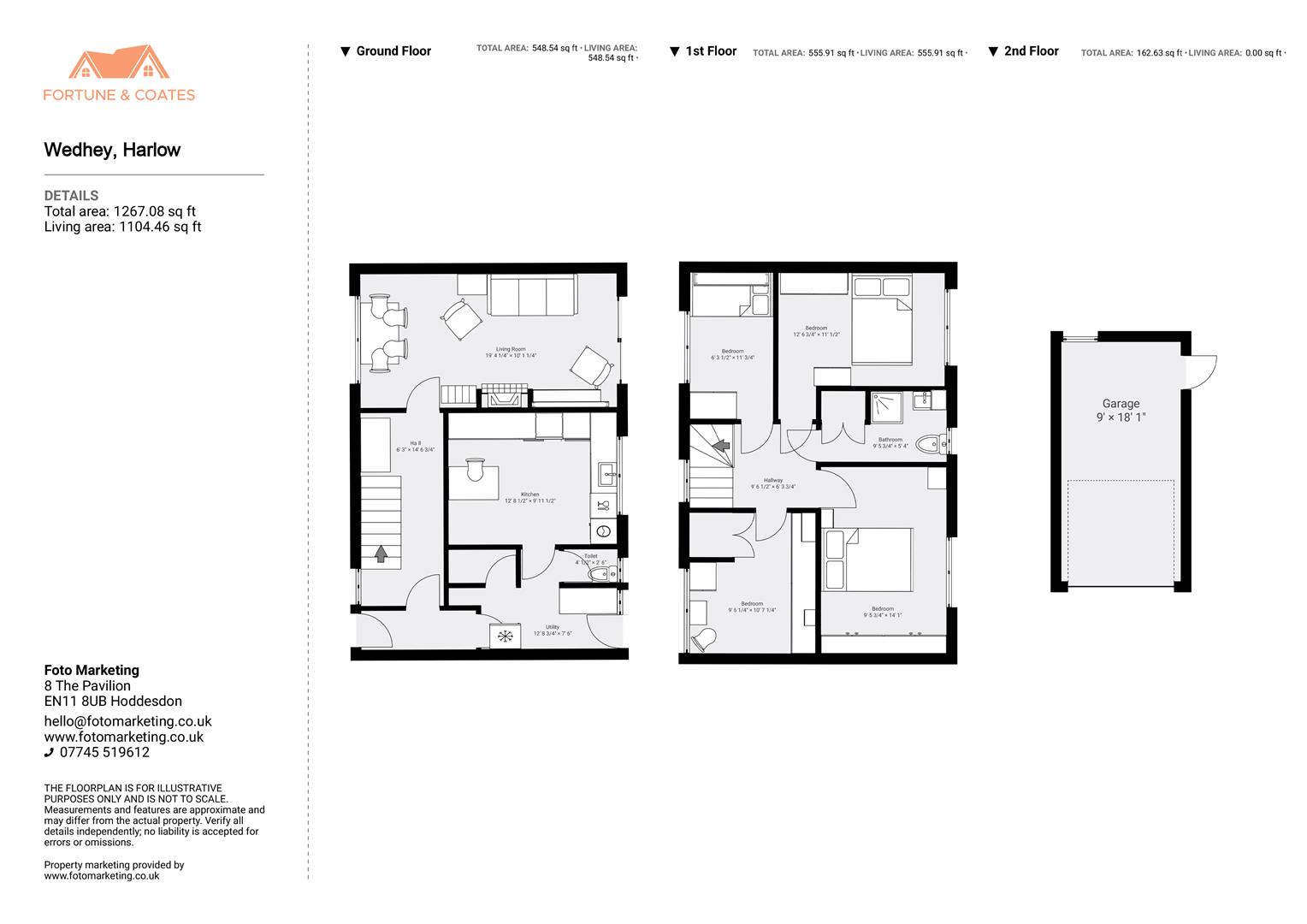 61, Wedhey, Harlow floorplan