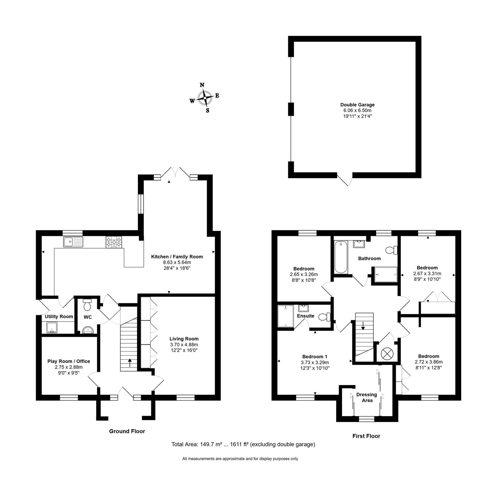 Myrtle House, Tetbury Lane, Crudwell floorplan