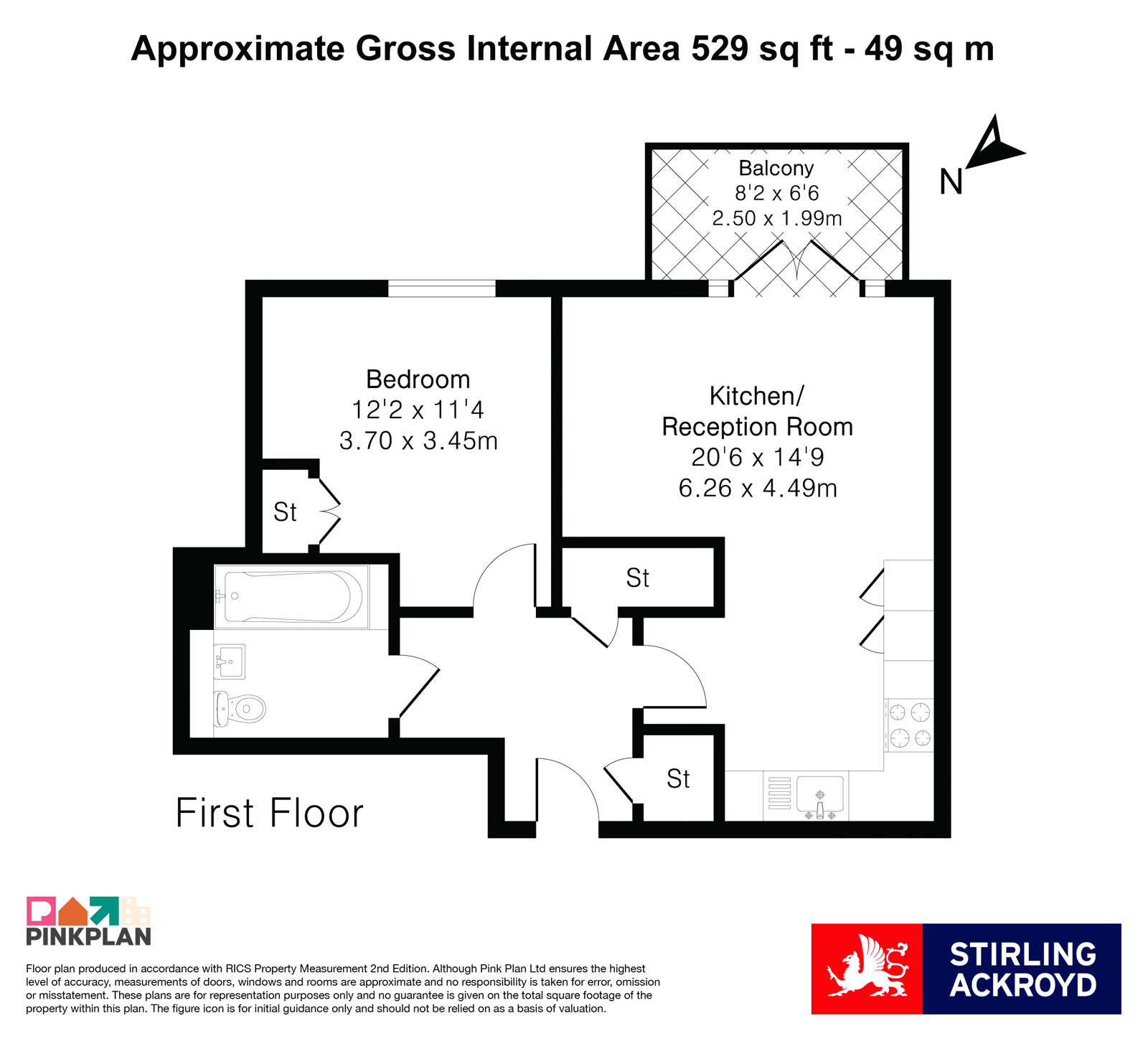 Barrington Road, London floorplan