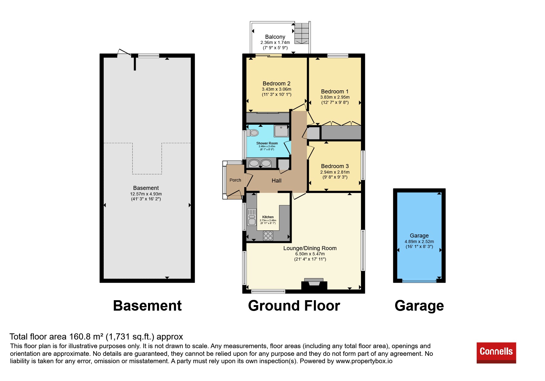 1, Norman Close, Newton Abbot floorplan