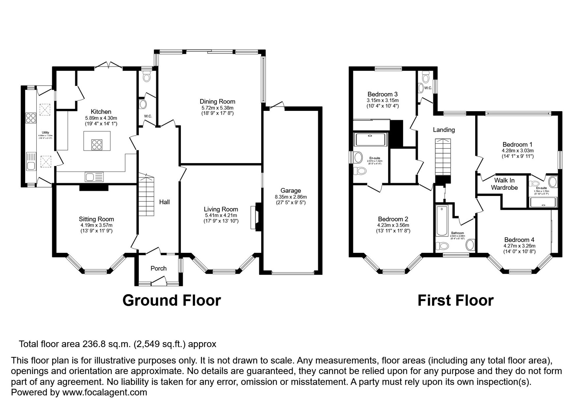 45 Signal Road, Grantham floorplan