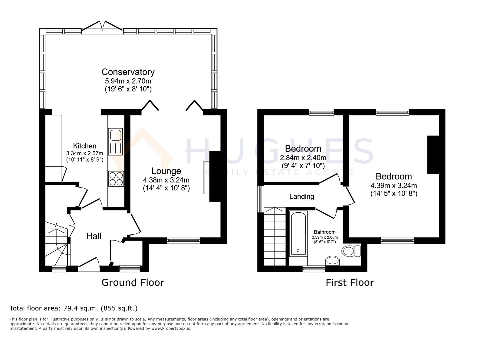 100, Chaucer Road, Sheffield floorplan