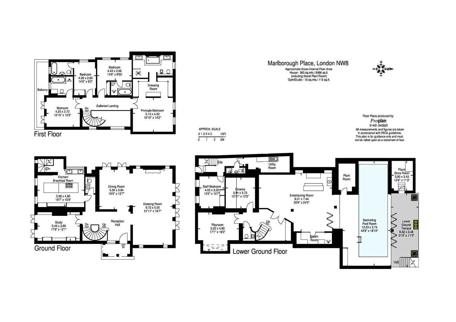 Marlborough Place, London NW8, London,, 5 bedroom detached house for
