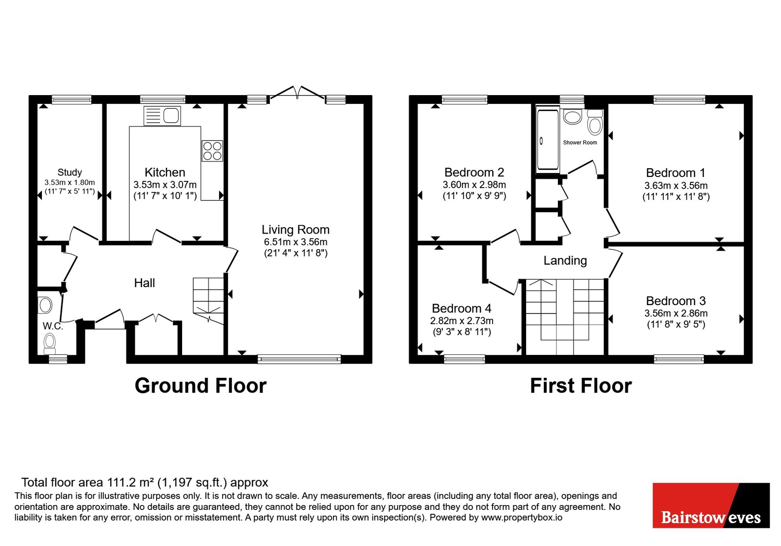 12, Francis Street, Nottinghamshire floorplan