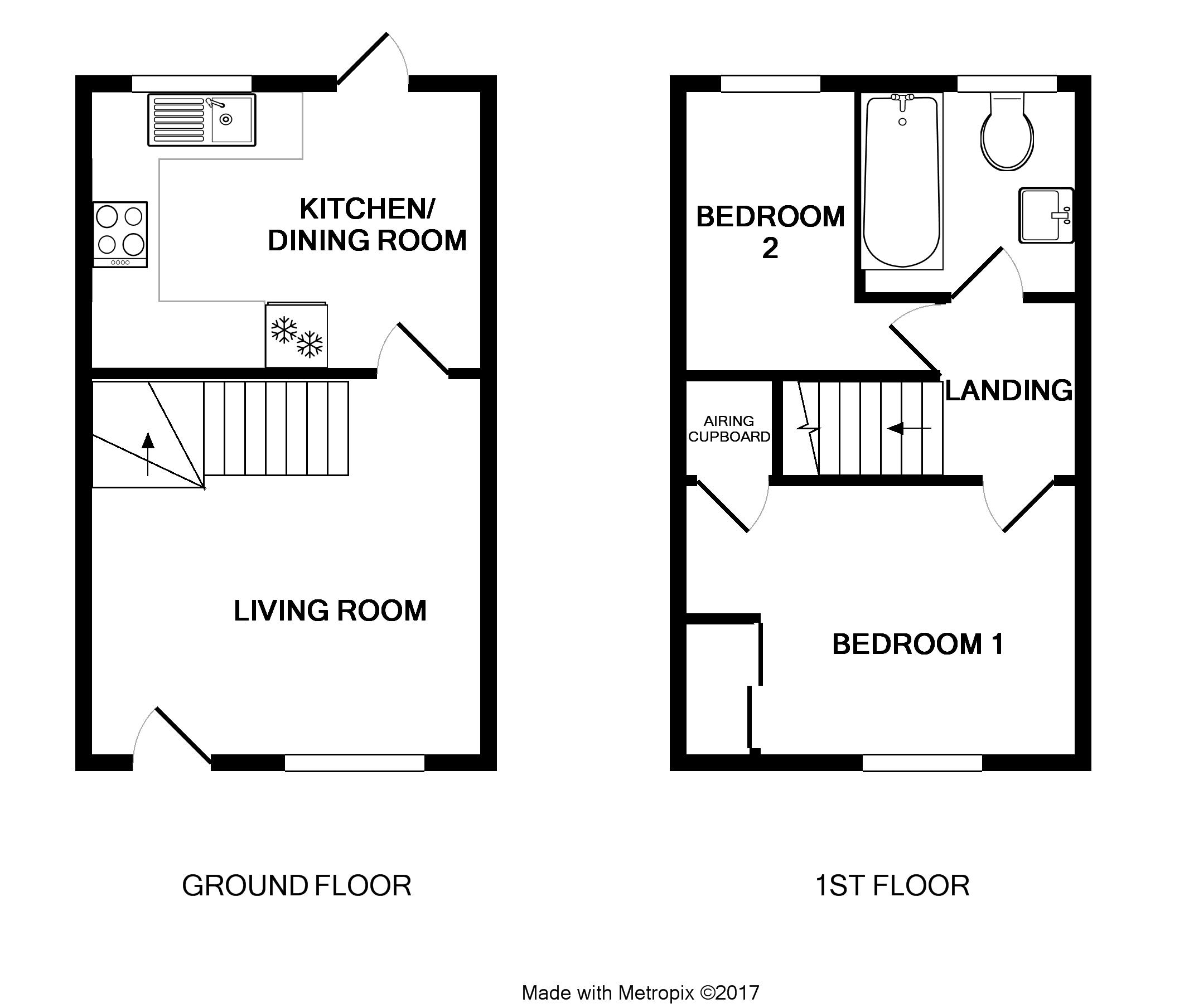291, Ormonds Close, Bristol floorplan