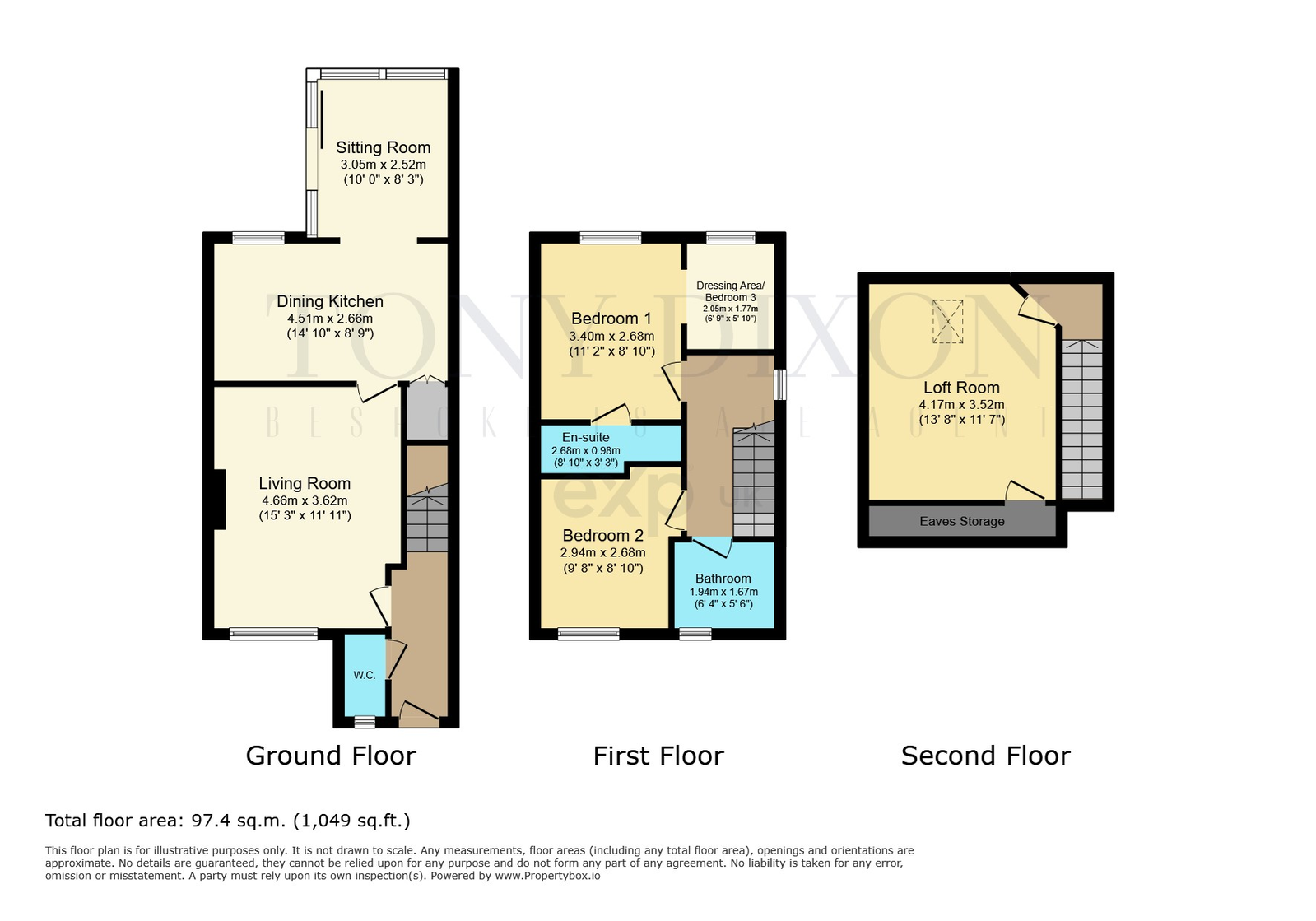 7, High Lea, Chorley floorplan