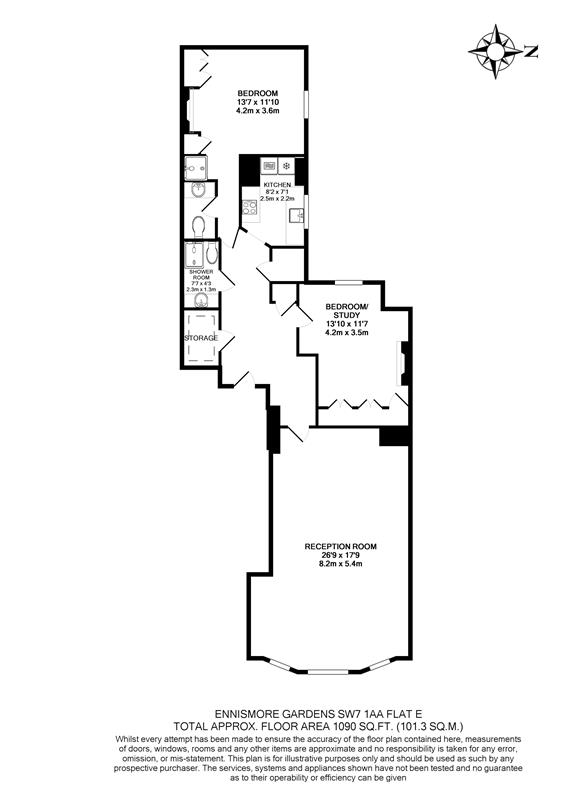 19, ENNISMORE GARDENS, London floorplan