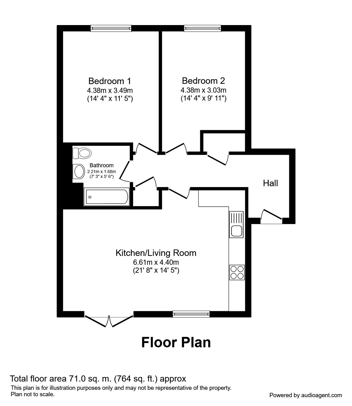 James Leach V C Road, Manchester floorplan