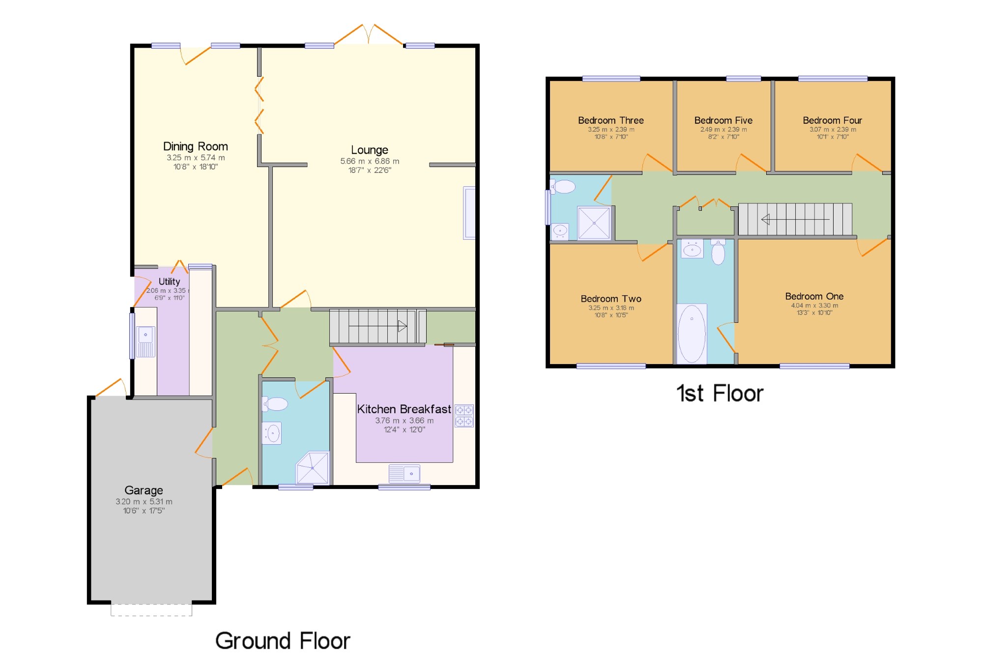 5 Bedrooms Semi-detached house for sale in Mayland, Chelmsford, Essex CM3