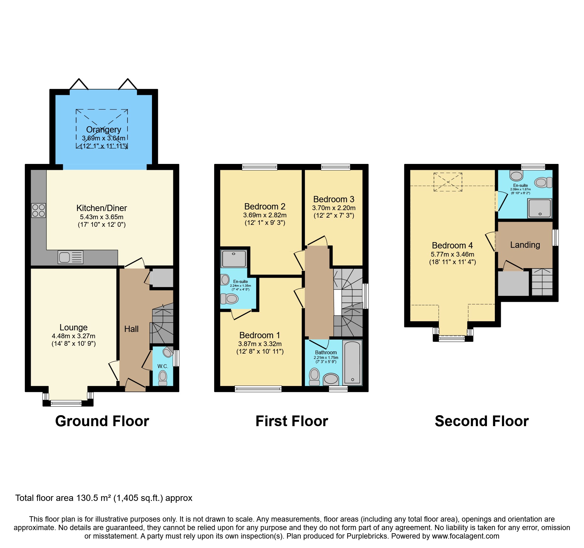 42, Wooding Drive, Telford floorplan