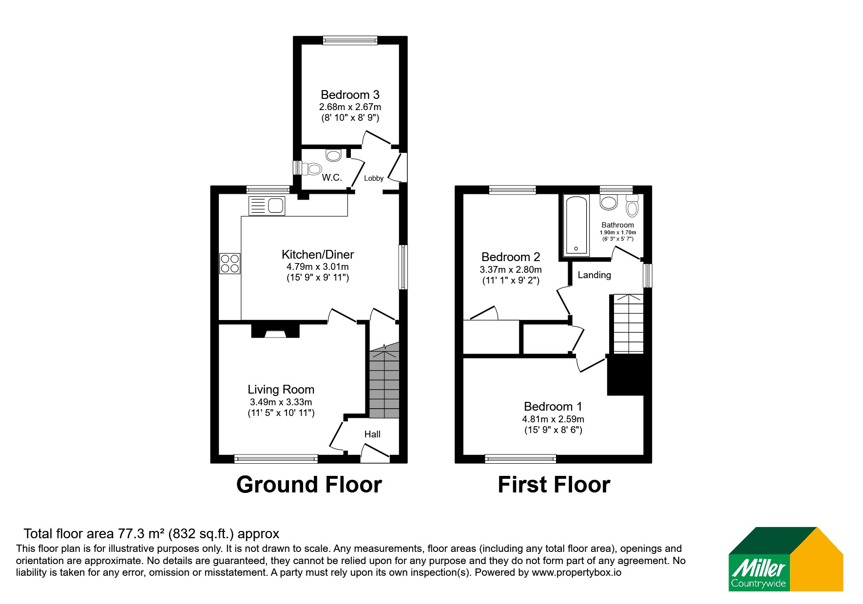5, Mayfield Road, Cornwall floorplan