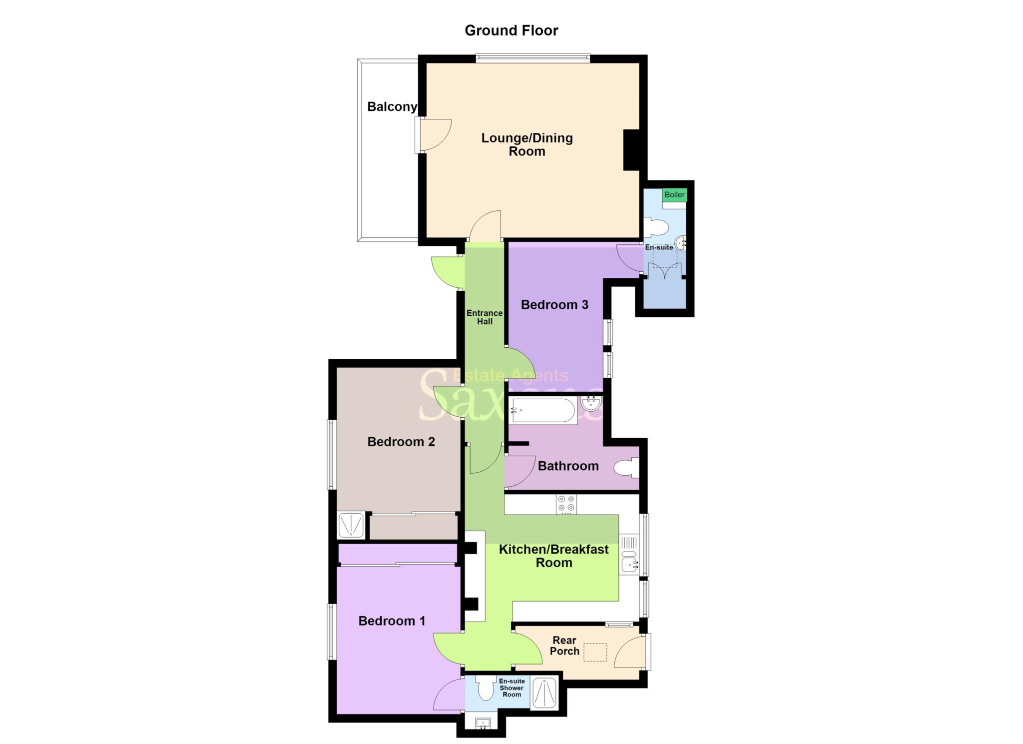 Flat 1, St Leonards, Clifton Road, Weston-super-Mare floorplan