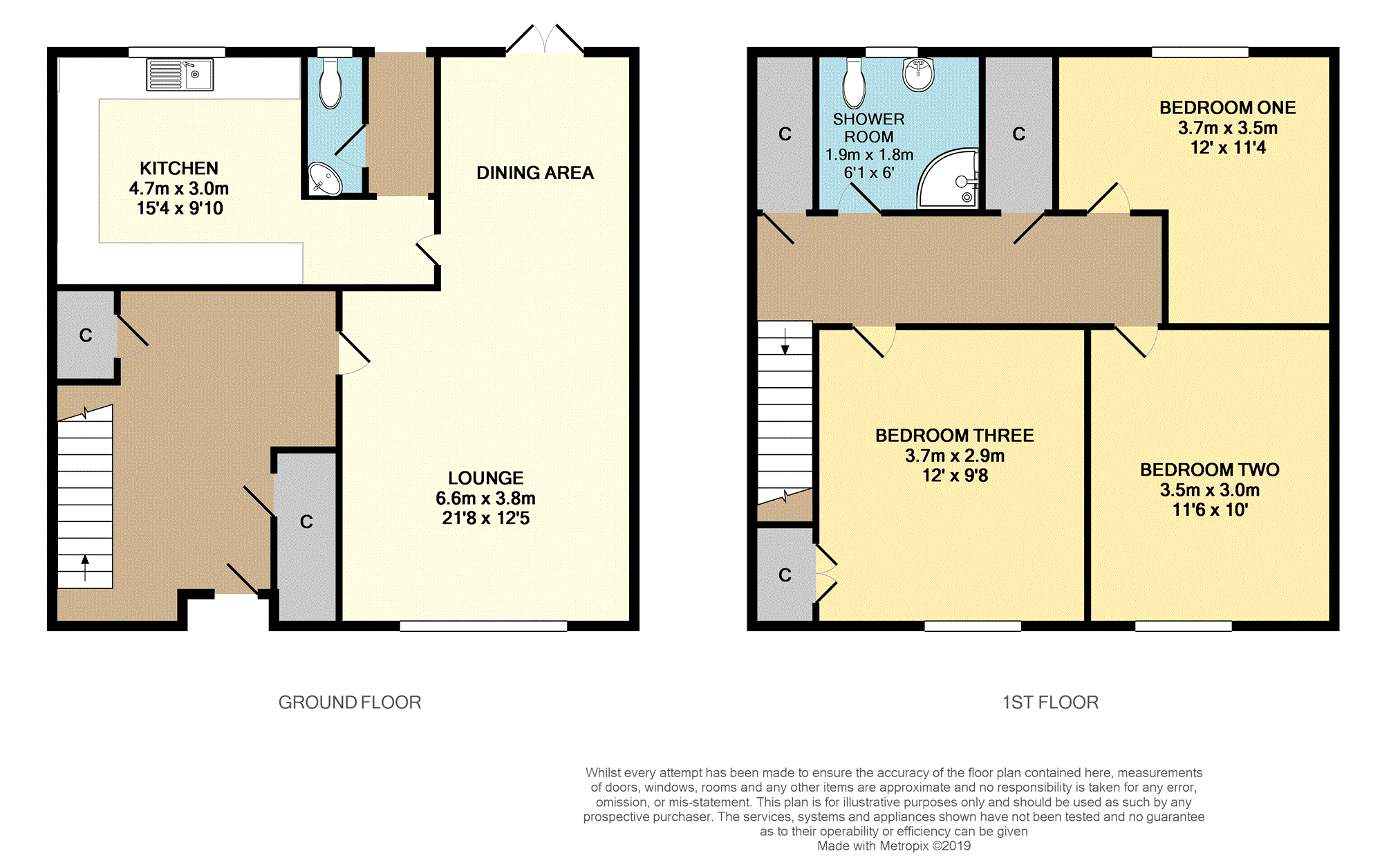 3 Bedrooms Terraced house for sale in Peveril Rise, Livingston EH54