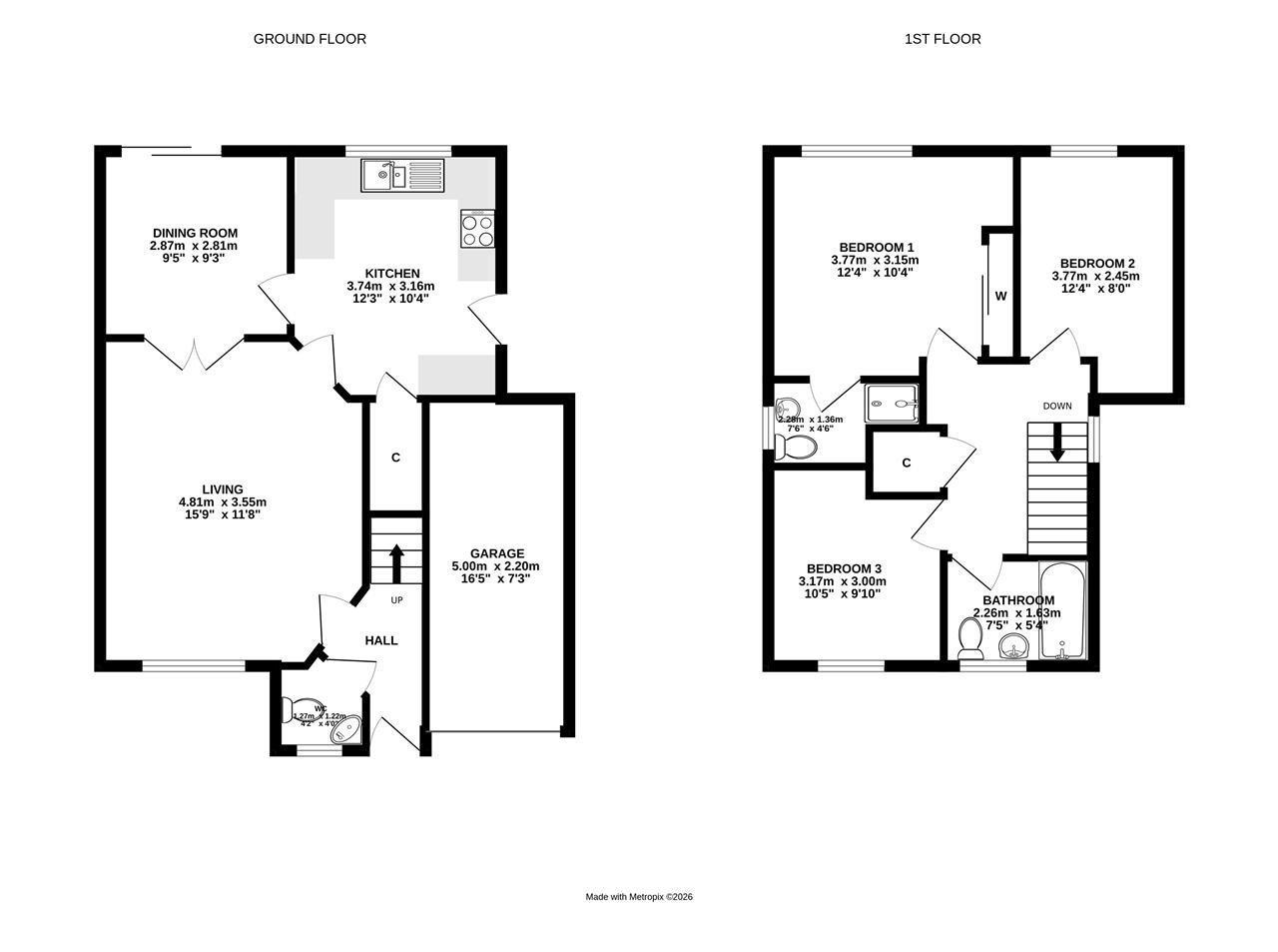 132, Hope Park Gardens, Bathgate floorplan