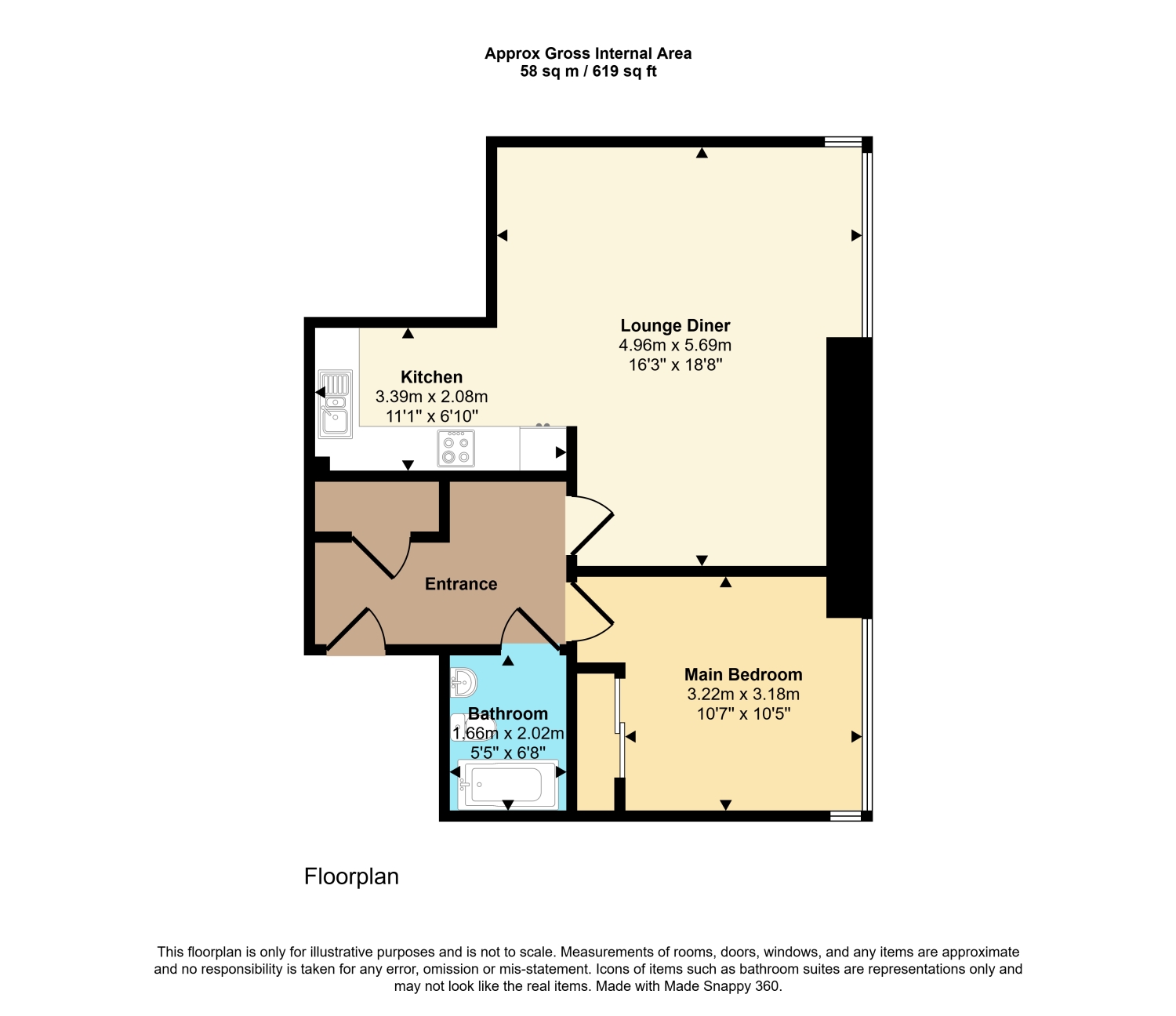 8 Welch Way, Witney floorplan
