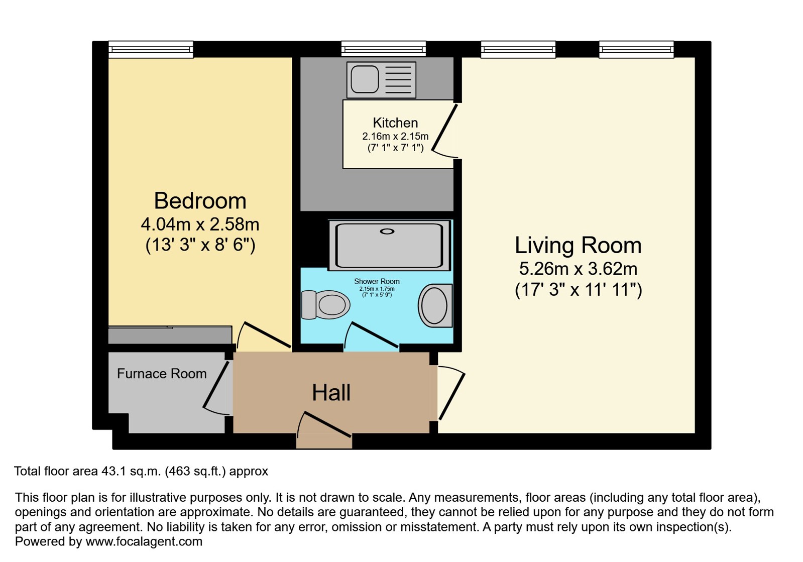 34, Beacon Court, Heswall floorplan