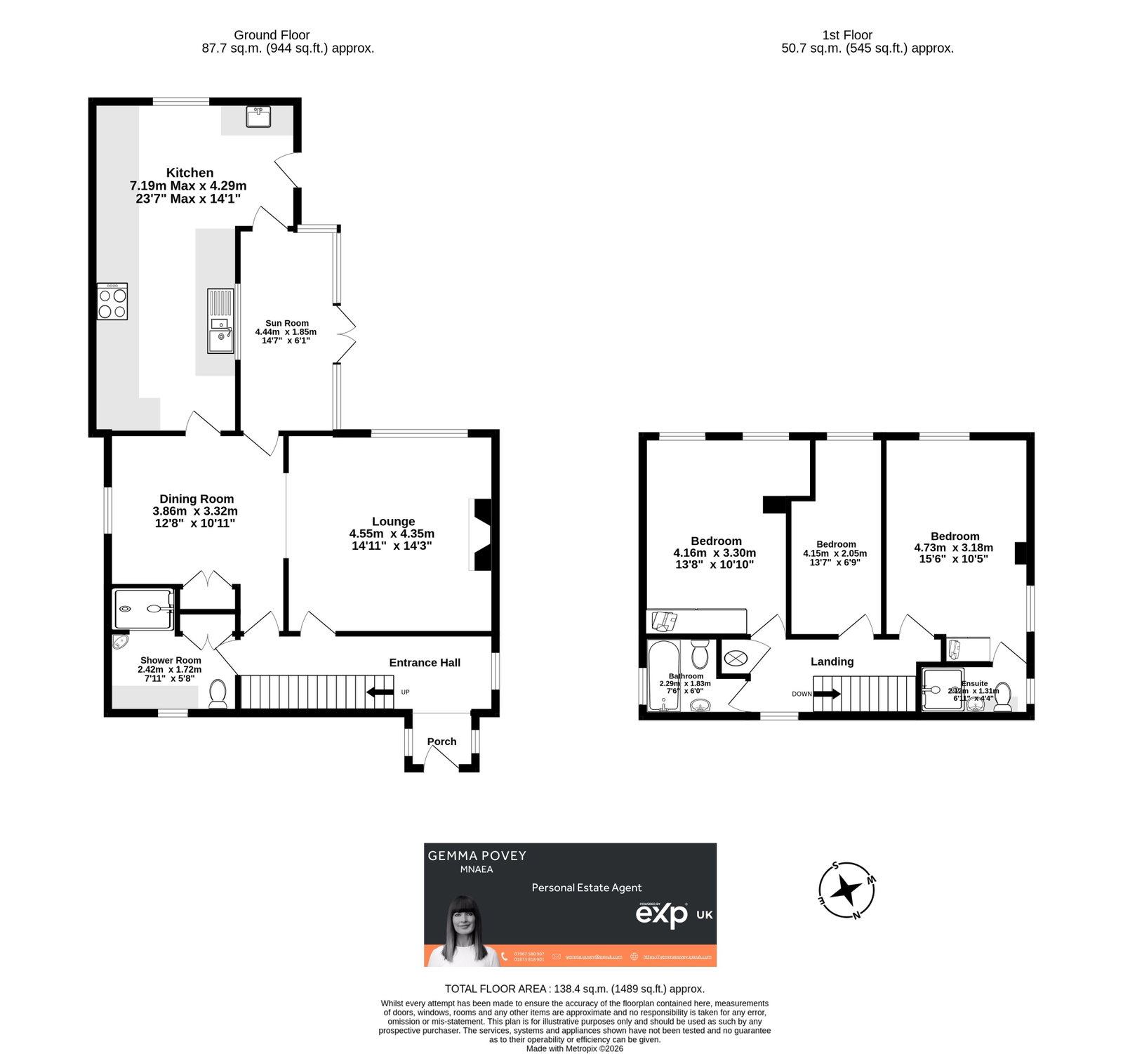 St Edmunds House, Church Lane, Crickhowell floorplan