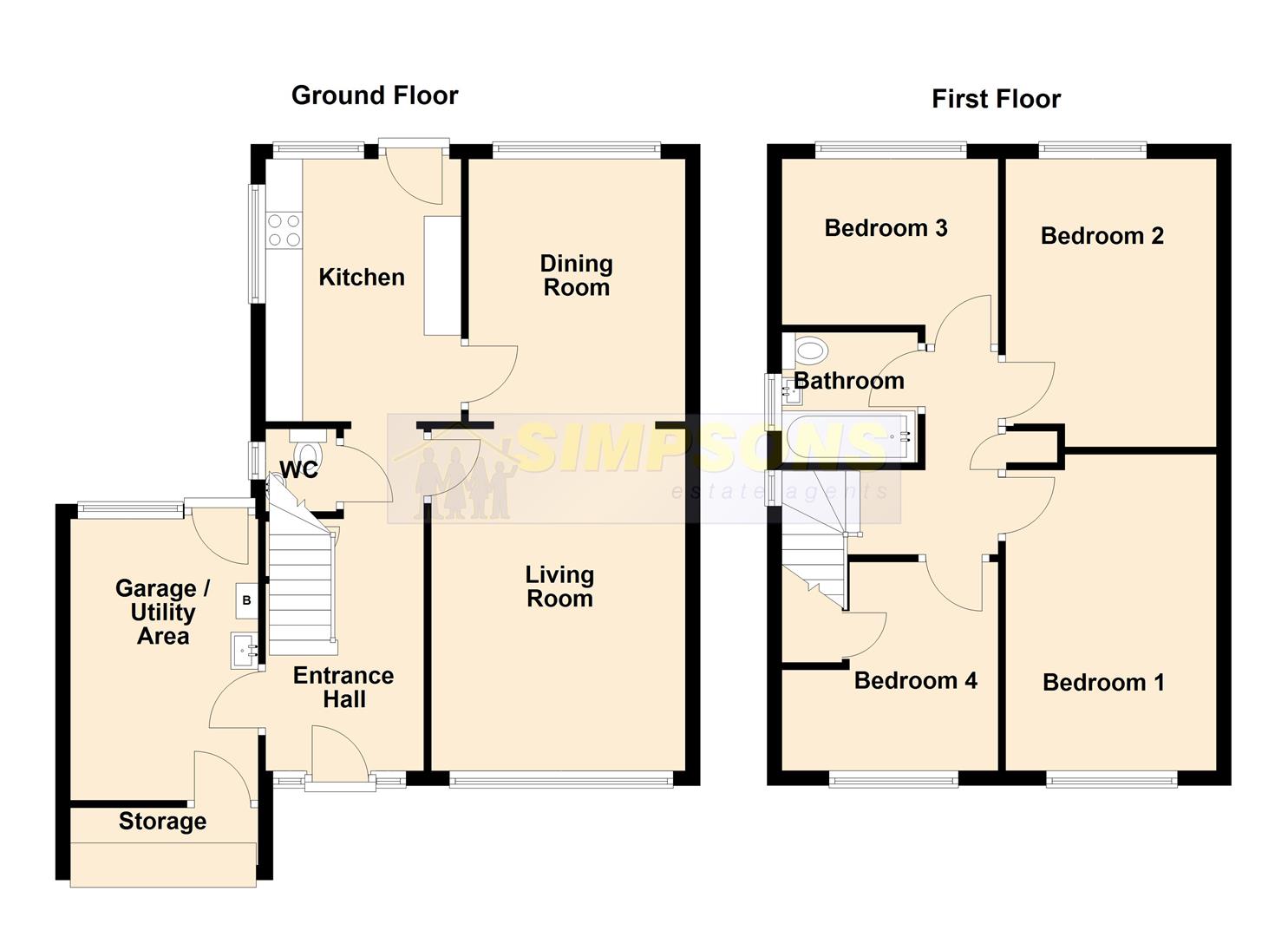 30, Bucklers Way, Bournemouth floorplan