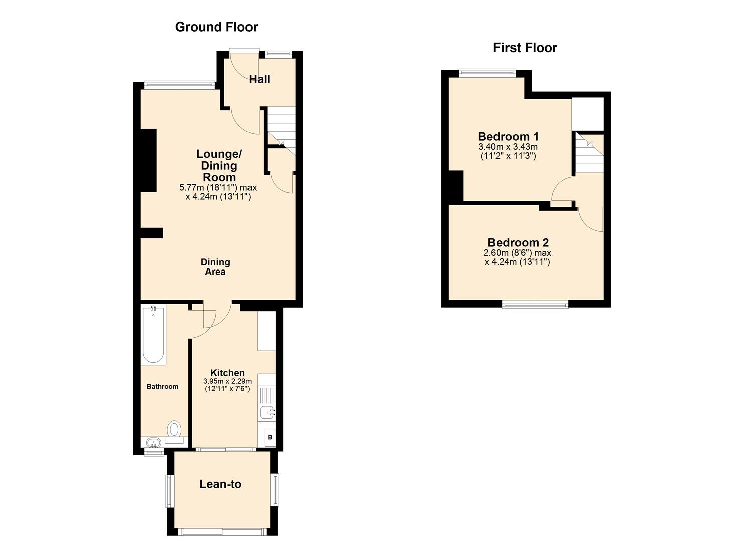 103, Moorhouse Road, Hull floorplan