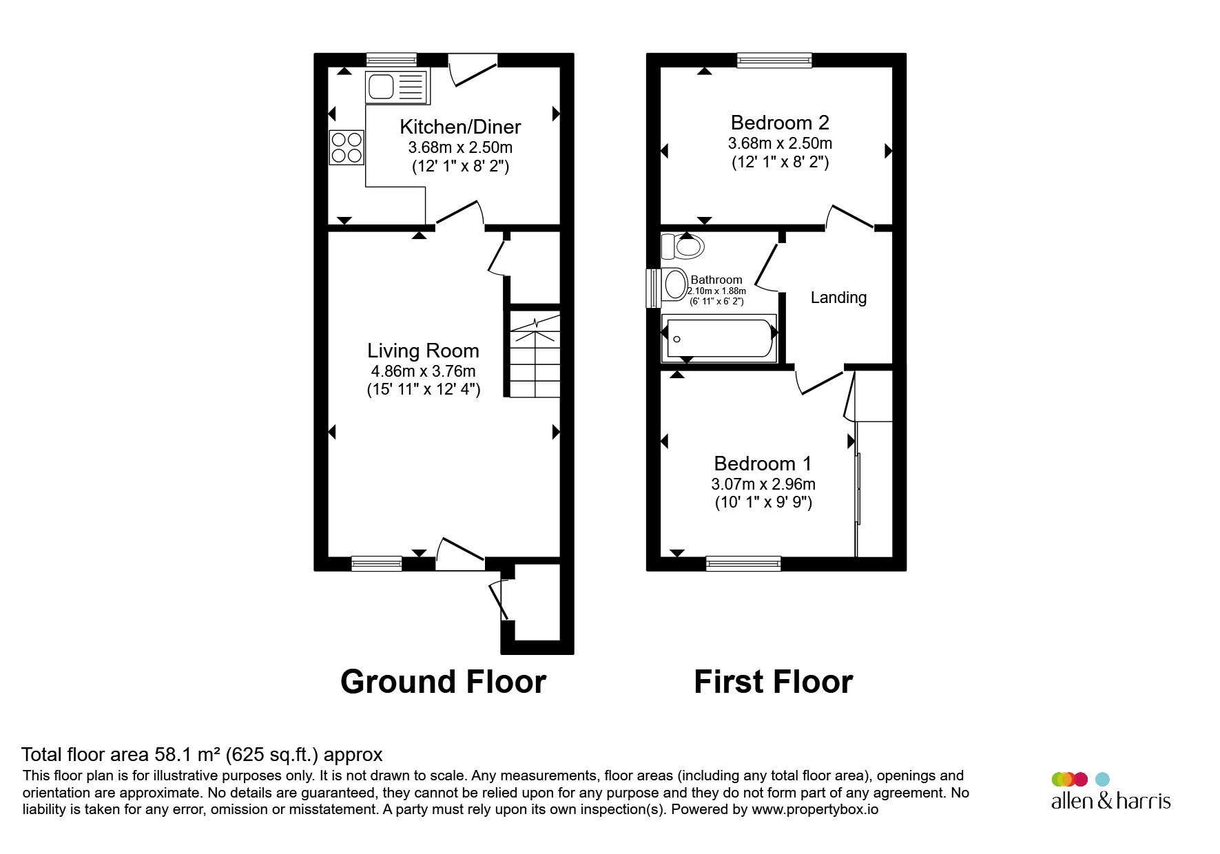 42, Lysley Close, Chippenham floorplan
