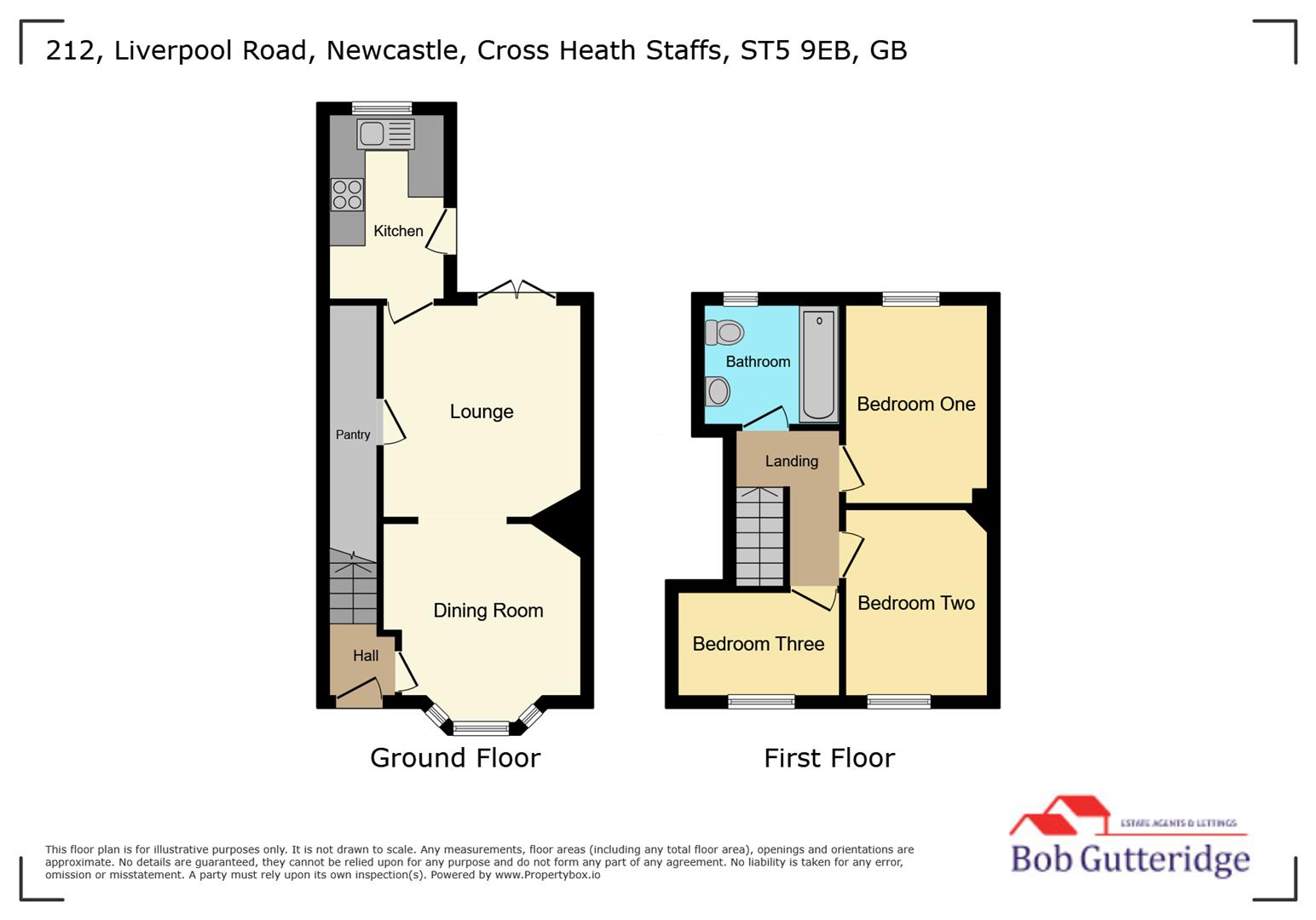 Liverpool Road, Cross Heath, Newcastle floorplan