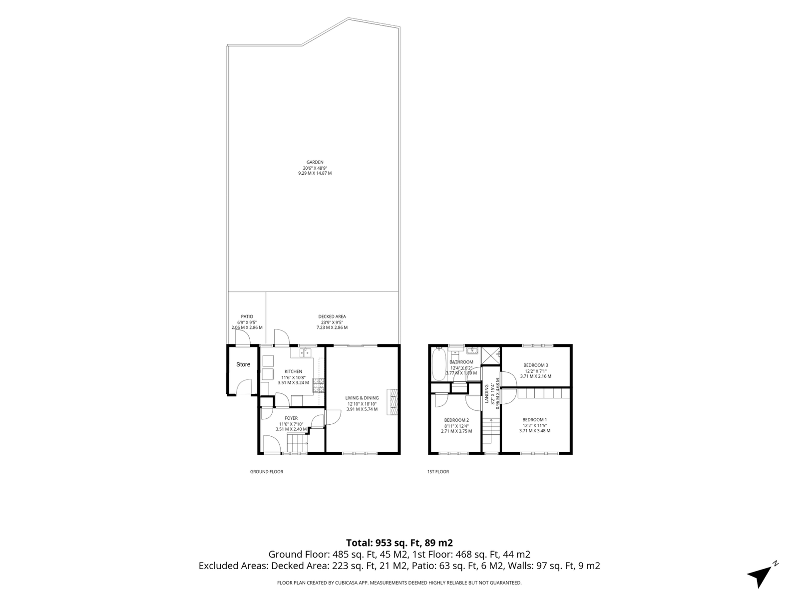 20, Moat Crescent, London floorplan