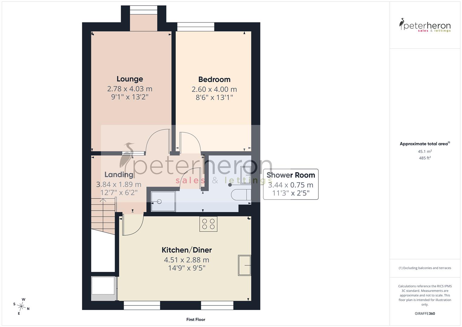 8, Plane Tree Court, Sunderland floorplan