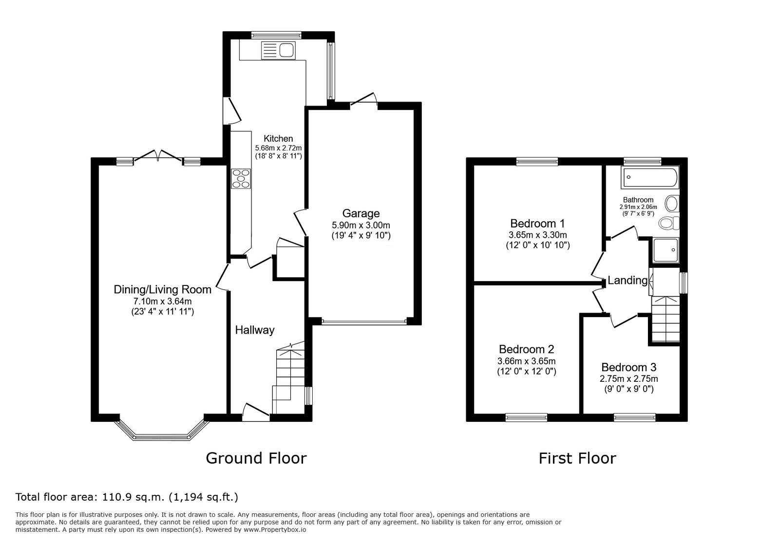 19, Thorntrees Avenue, Preston floorplan