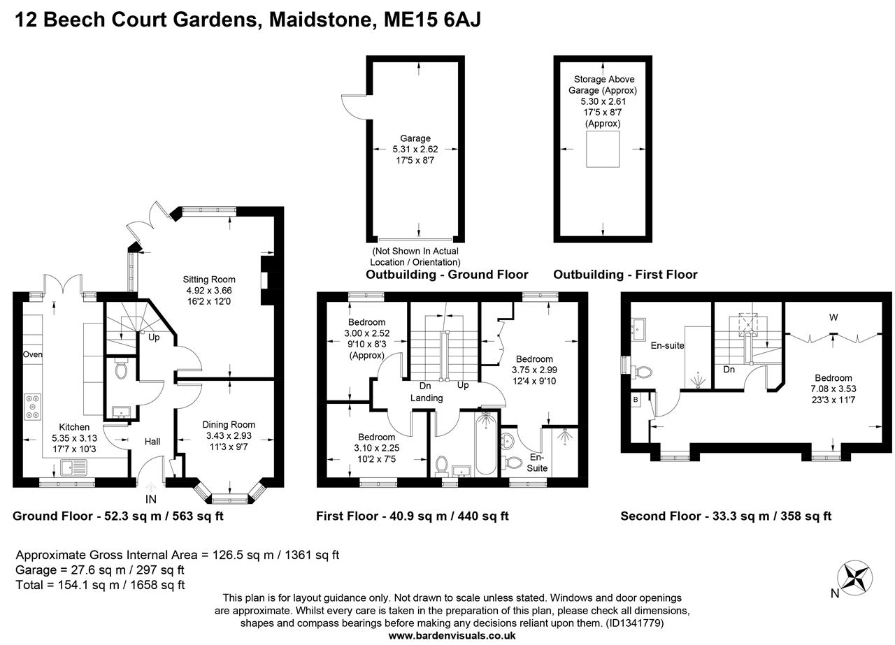 Beech Court Gardens, Maidstone floorplan