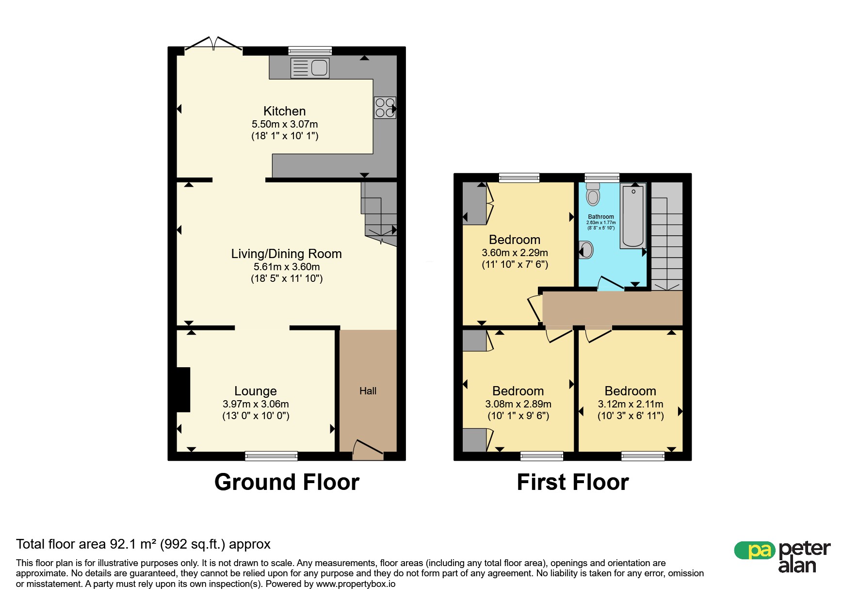 18, Bishop Street, Newport floorplan