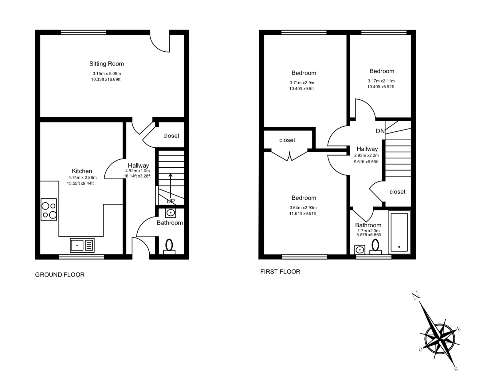 3 Bedrooms Semi-detached house for sale in Eastoke Place, Milton Keynes MK4