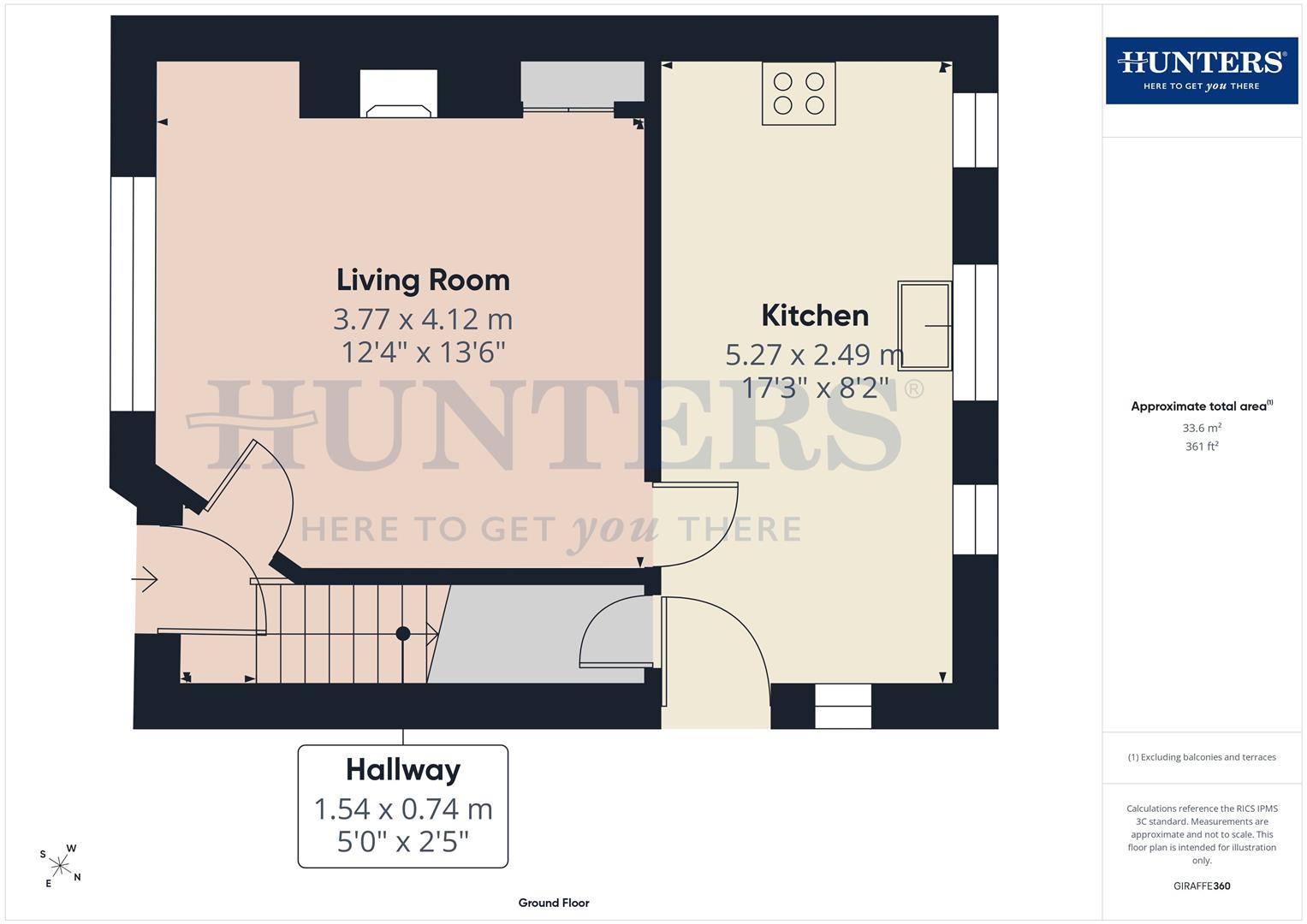3, Tyne Avenue, Consett floorplan