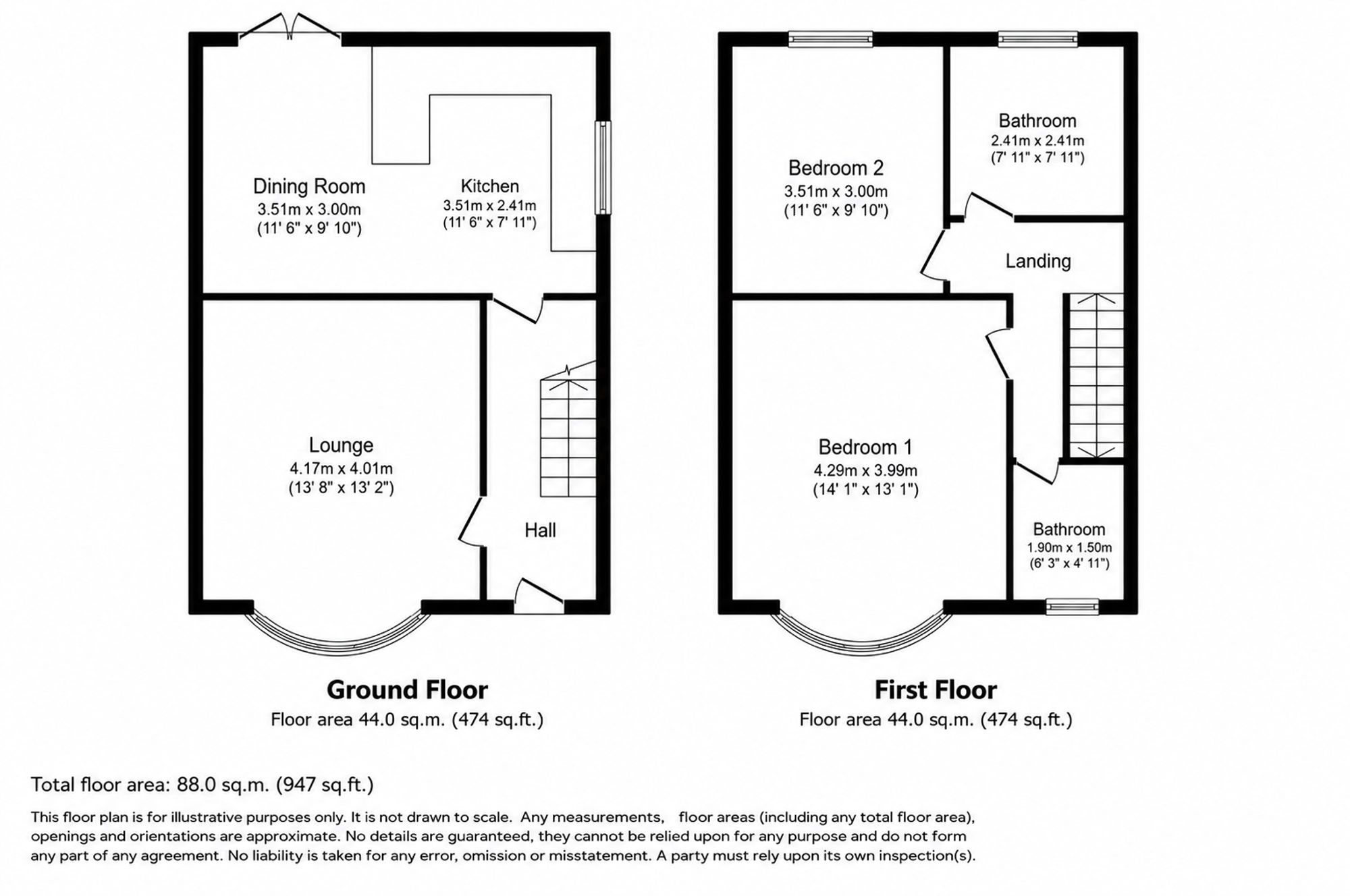 54 Sandbanks Road, Poole floorplan