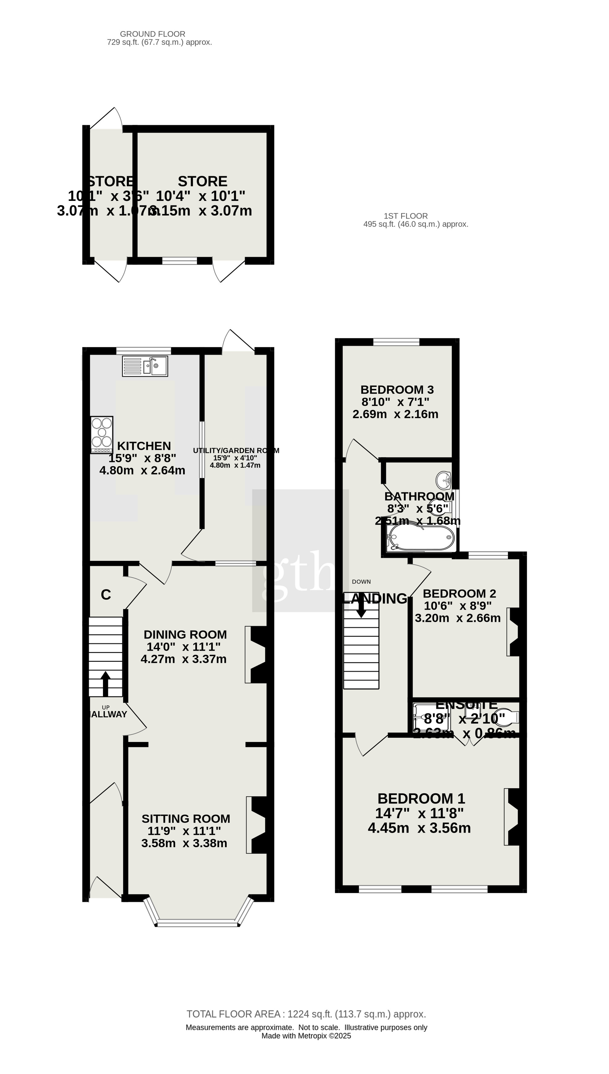 Furnham Road, Chard, Somerset, TA20 floorplan