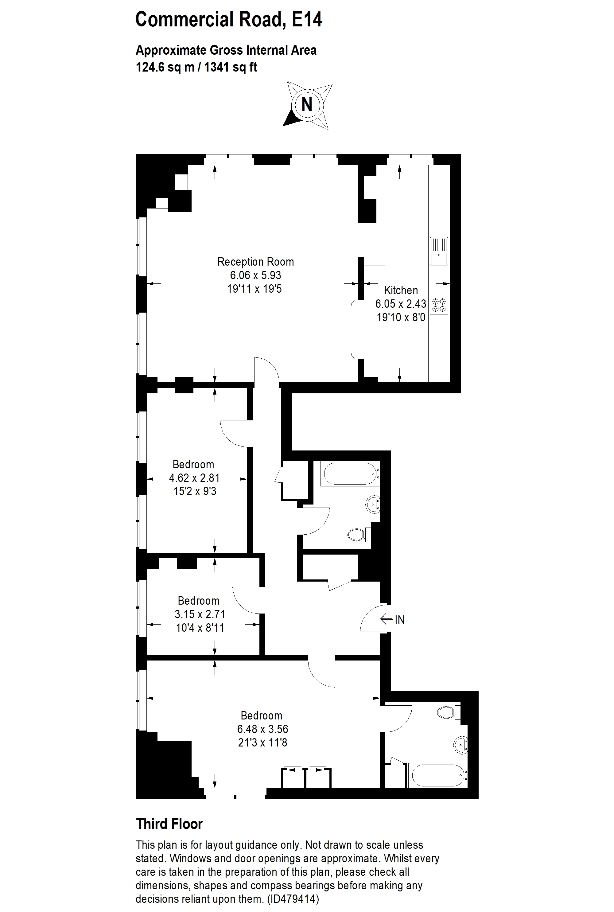 3 Bedrooms Flat to rent in Regents Canal House, 626 Commercial Road, London E14