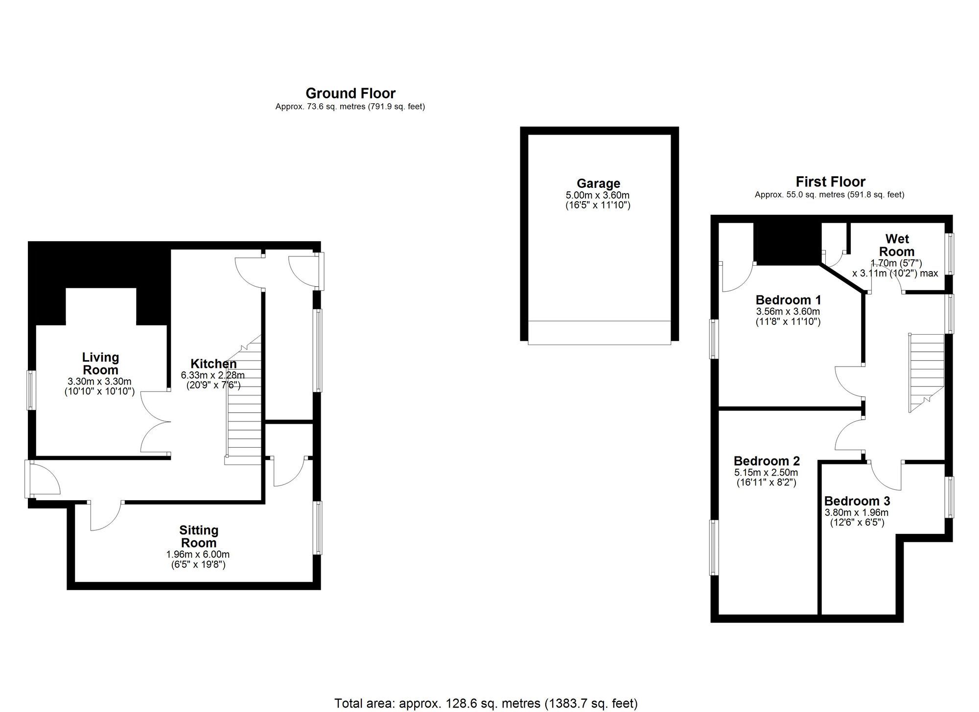 15 West Street, Tiverton floorplan