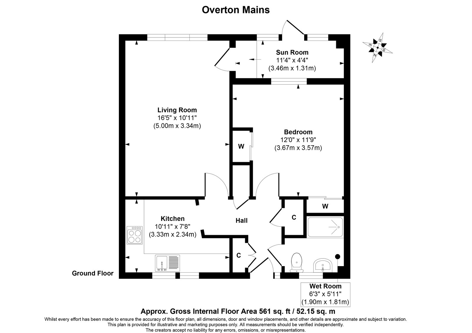 Overton Mains, Kirkcaldy floorplan