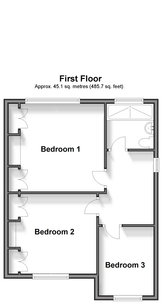 Downs Road, Folkestone, Kent CT19, 3 bedroom semidetached house for