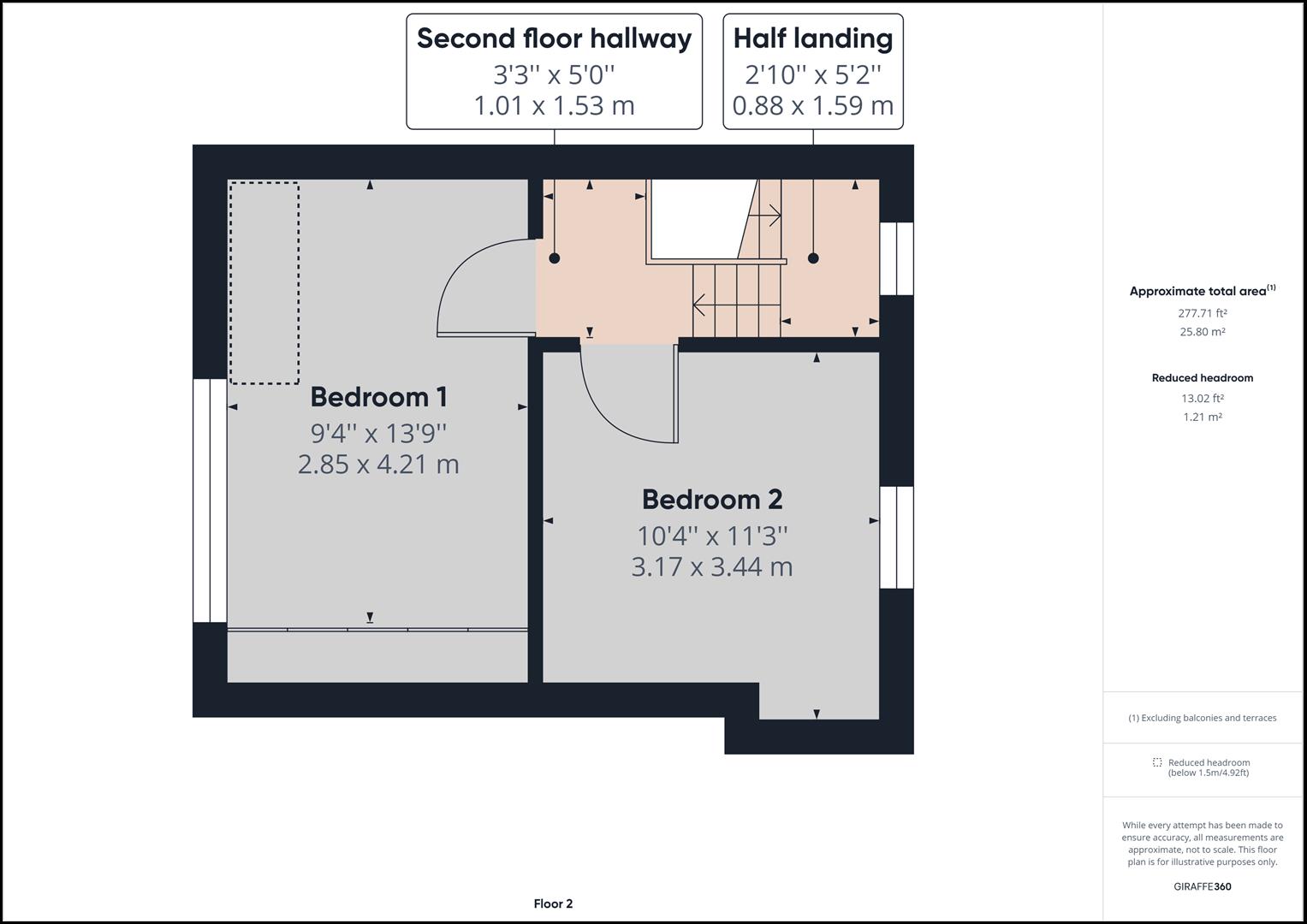 F3 27, Clifton Hill, East Sussex floorplan