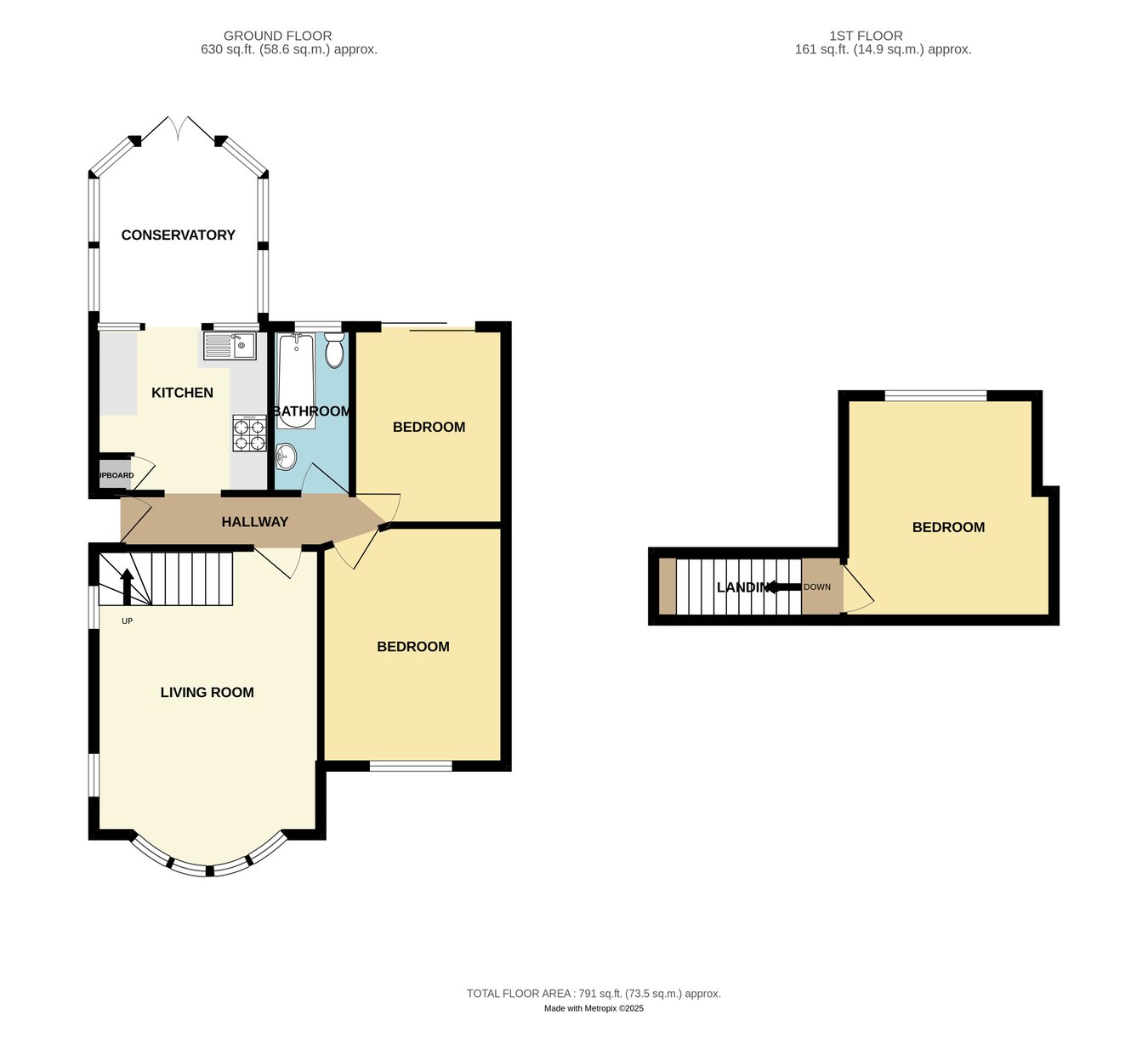 9, Shannon Avenue, Rayleigh floorplan