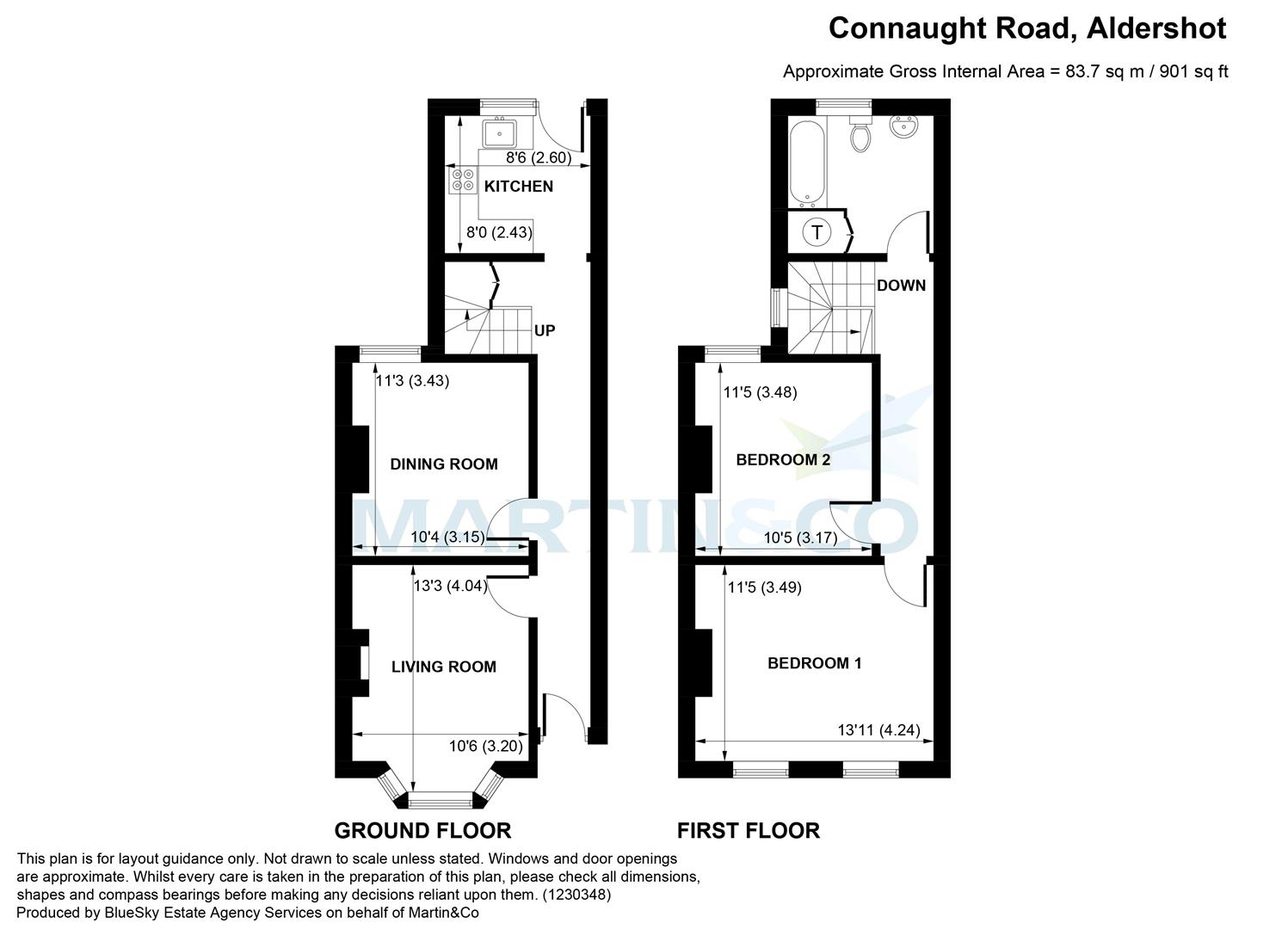 29, Connaught Road, Aldershot floorplan