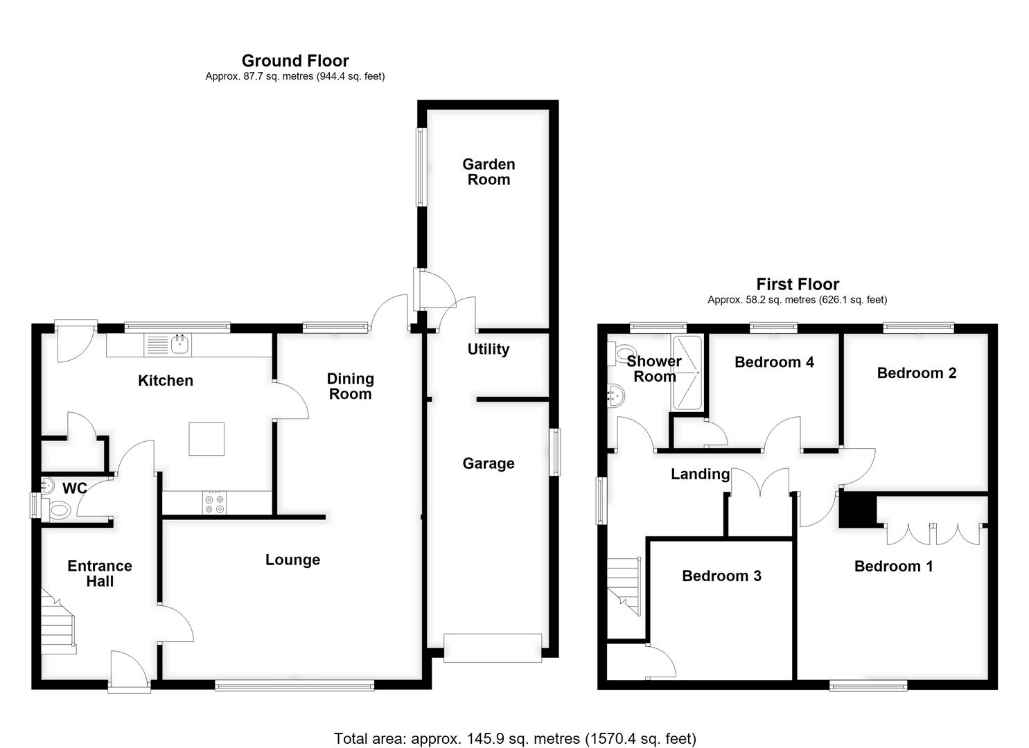 Campbells Close, Spalding floorplan