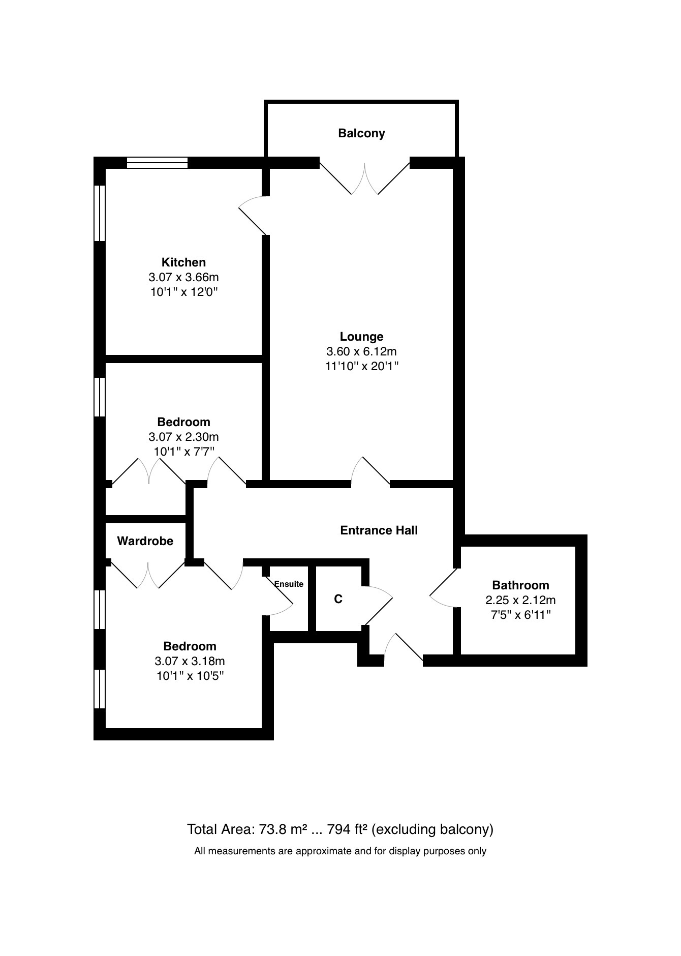 9 Carnoustie Close, Southport, Merseyside floorplan