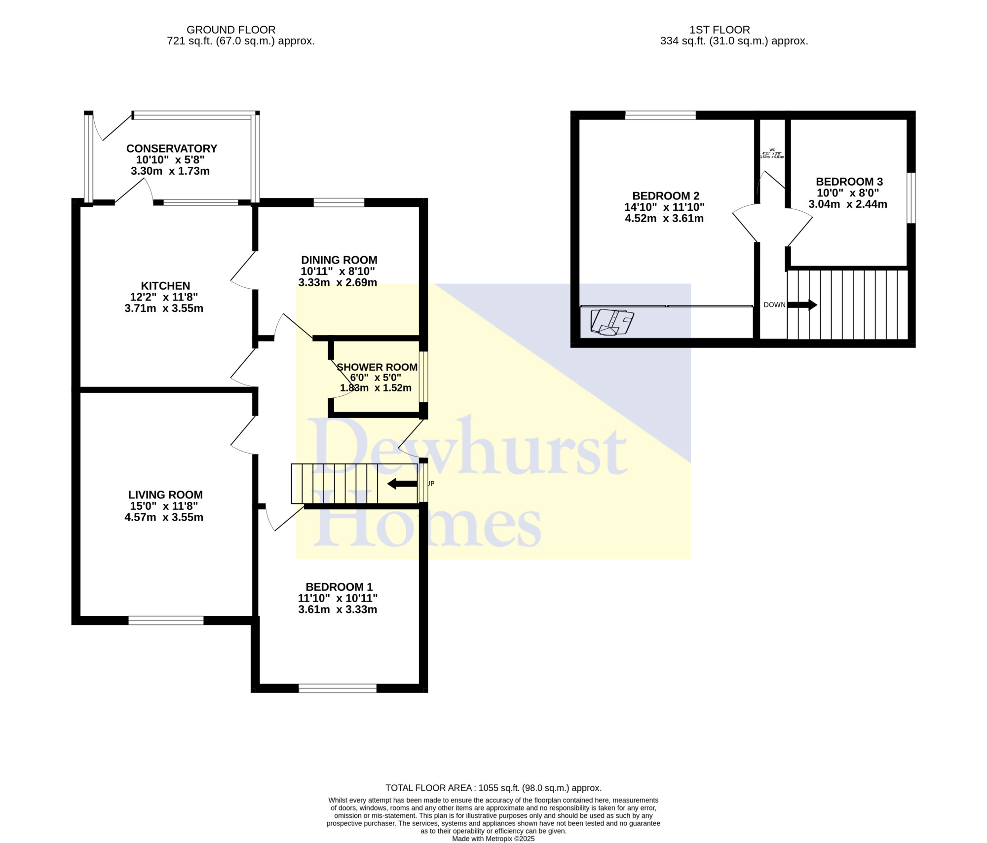 31, Ribblesdale Drive, Grimsargh floorplan