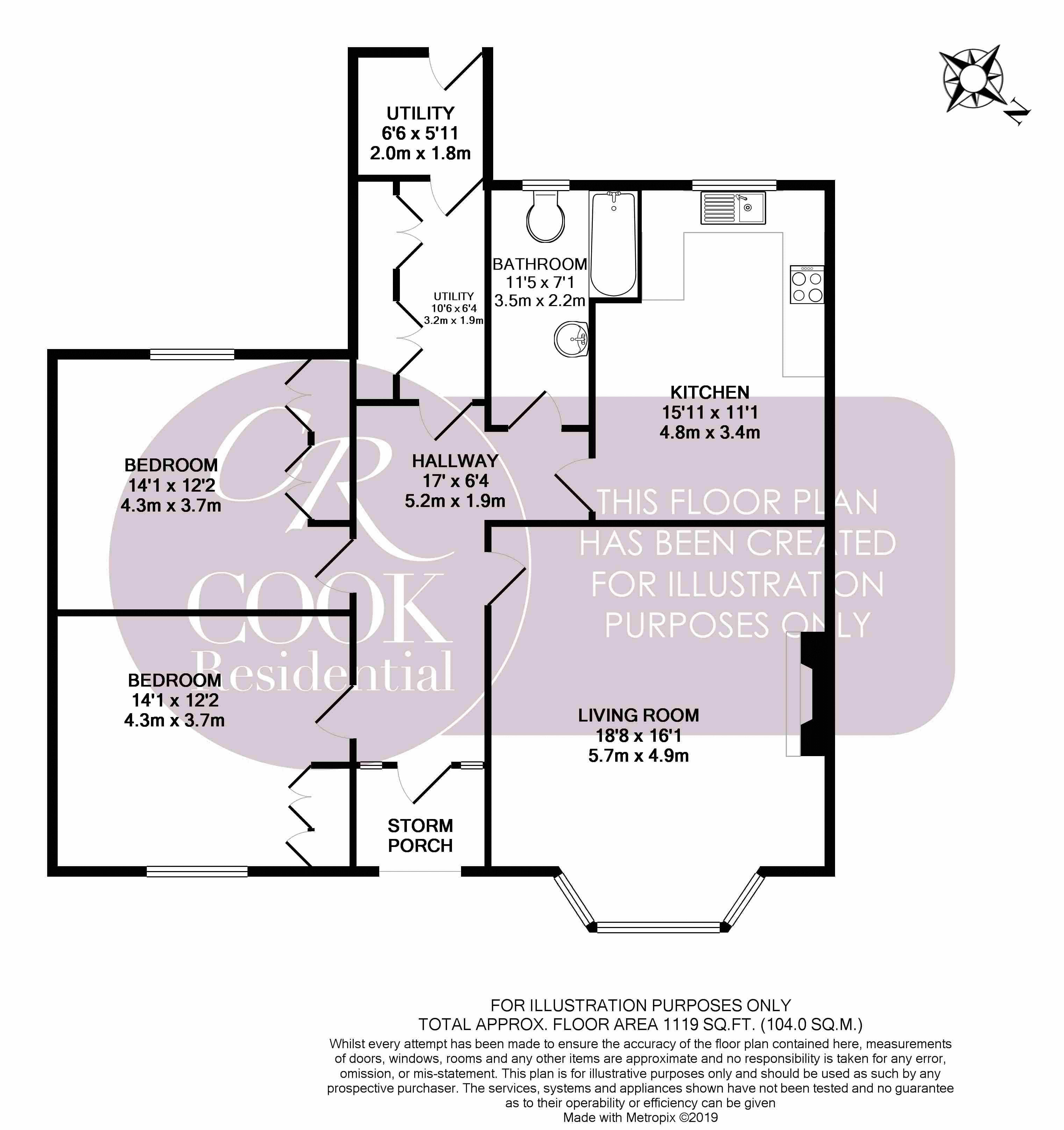 2 Bedrooms Flat for sale in Fairmount Road, Cheltenham GL51