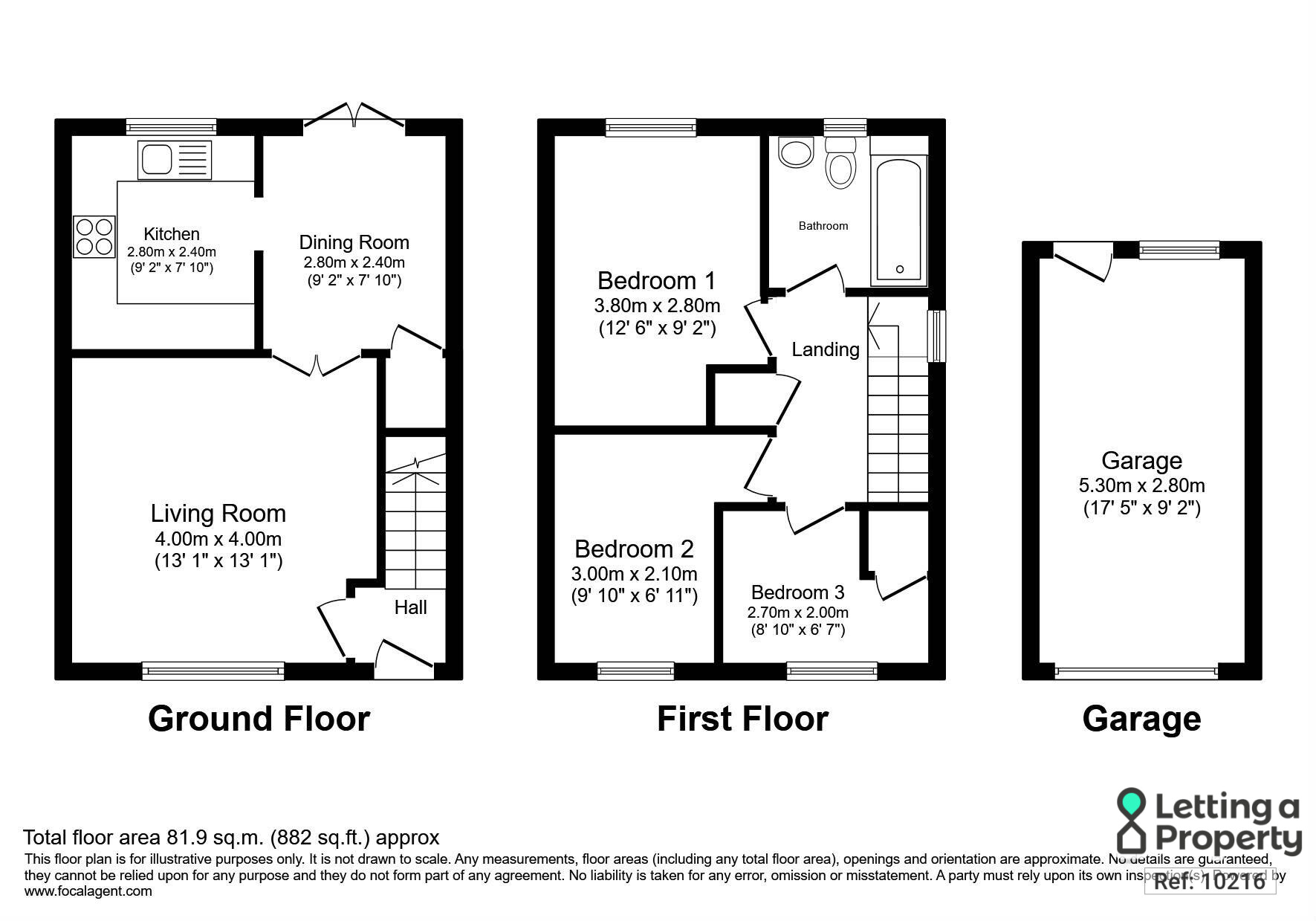 2, Torside Close, Wigan floorplan